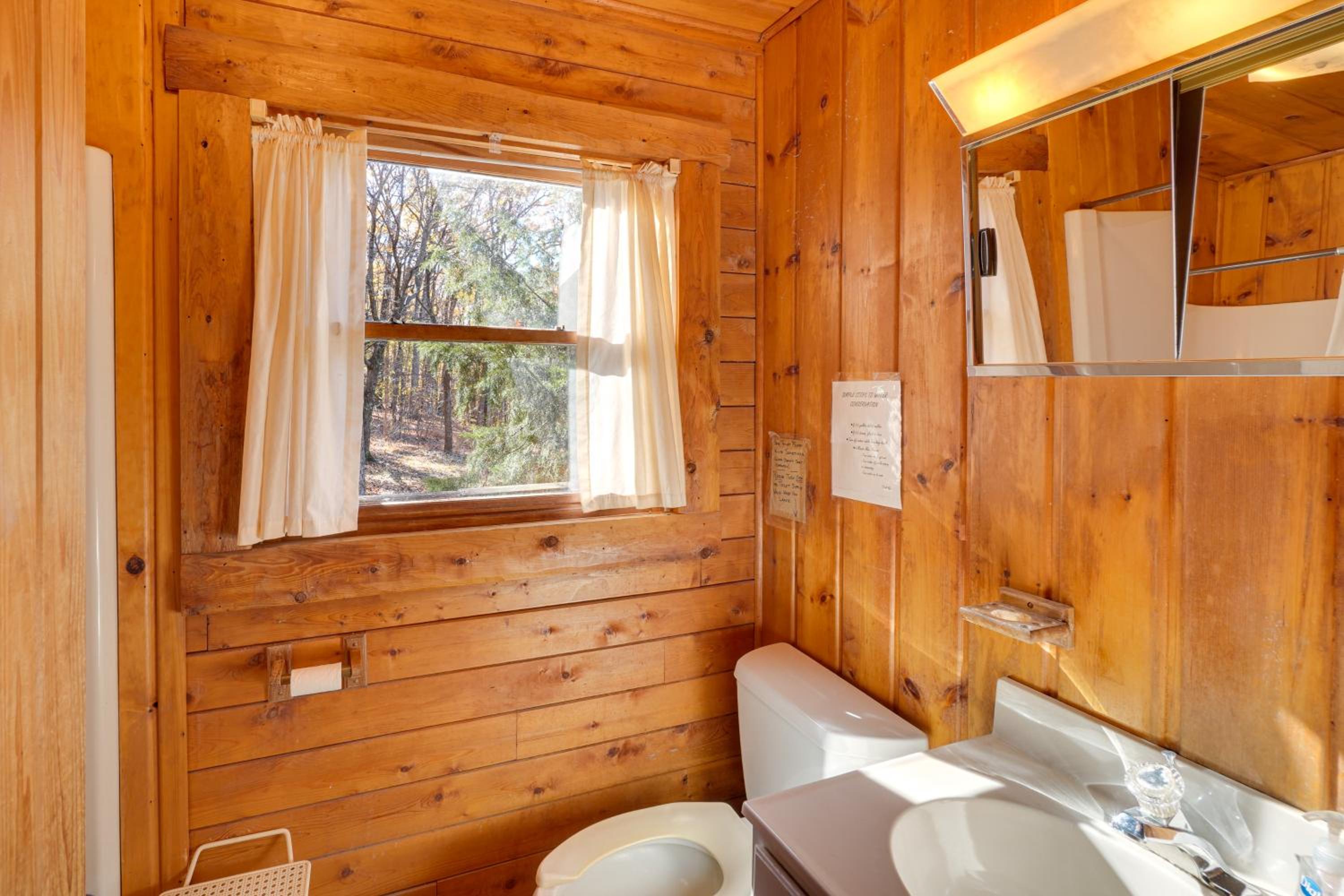 On-Site Trails, Pond! Rustic Harpers Ferry Cabin