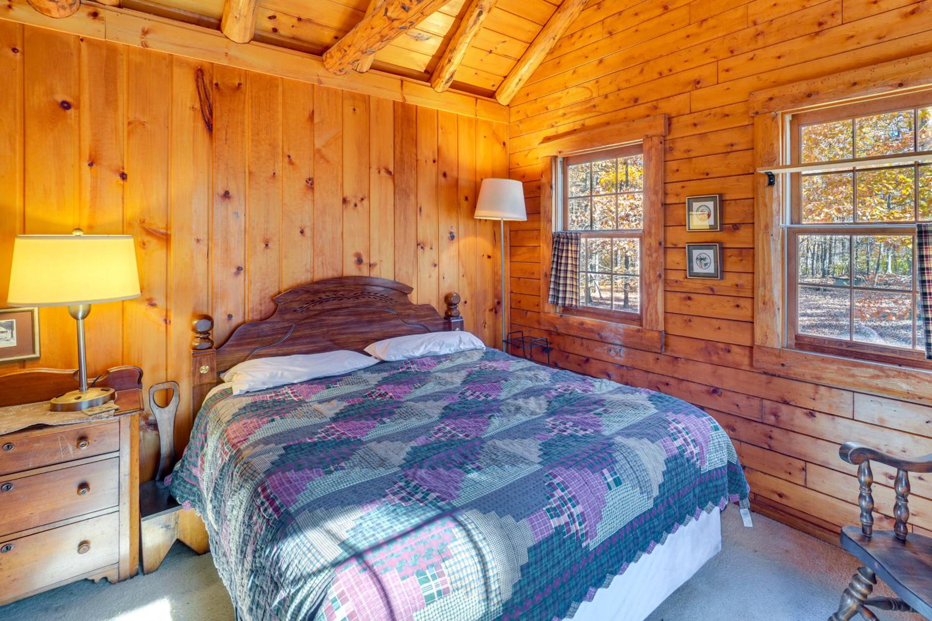 On-Site Trails, Pond! Rustic Harpers Ferry Cabin