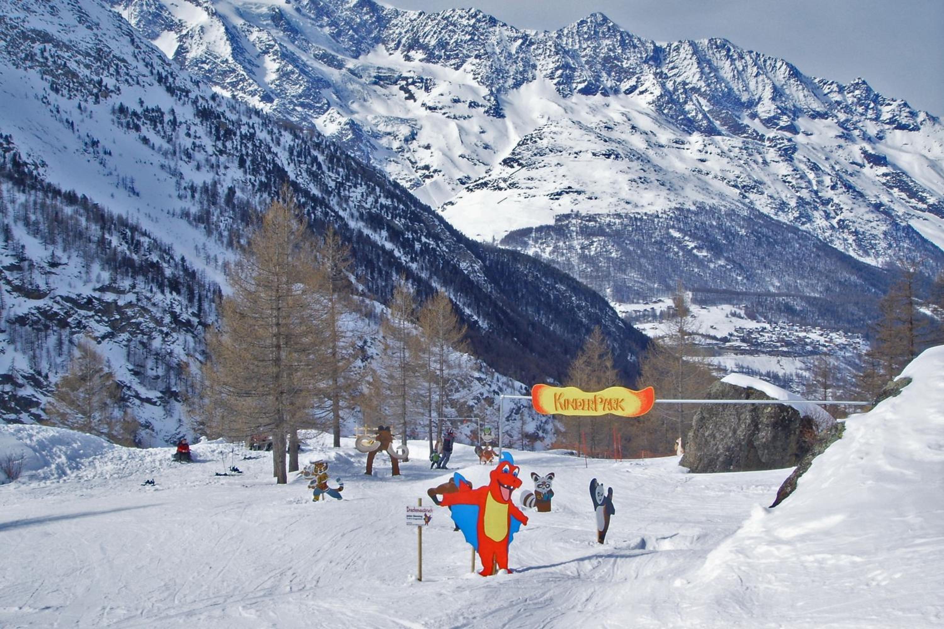 Bergsicht, SKi, 5 min Seilbahn, nahe Saas-Fee
