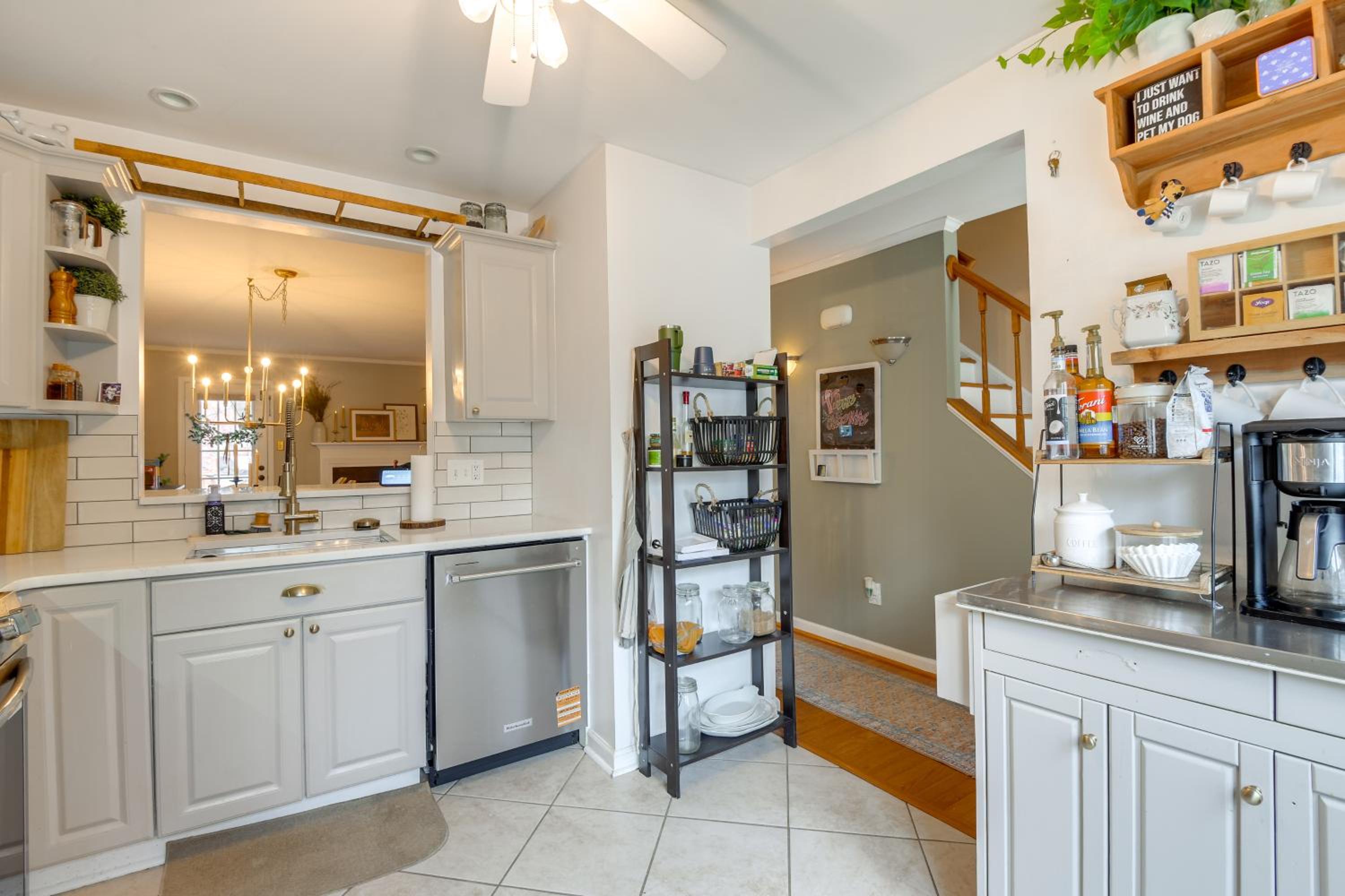 Tranquil Townhouse Retreat with Deck in Germantown!