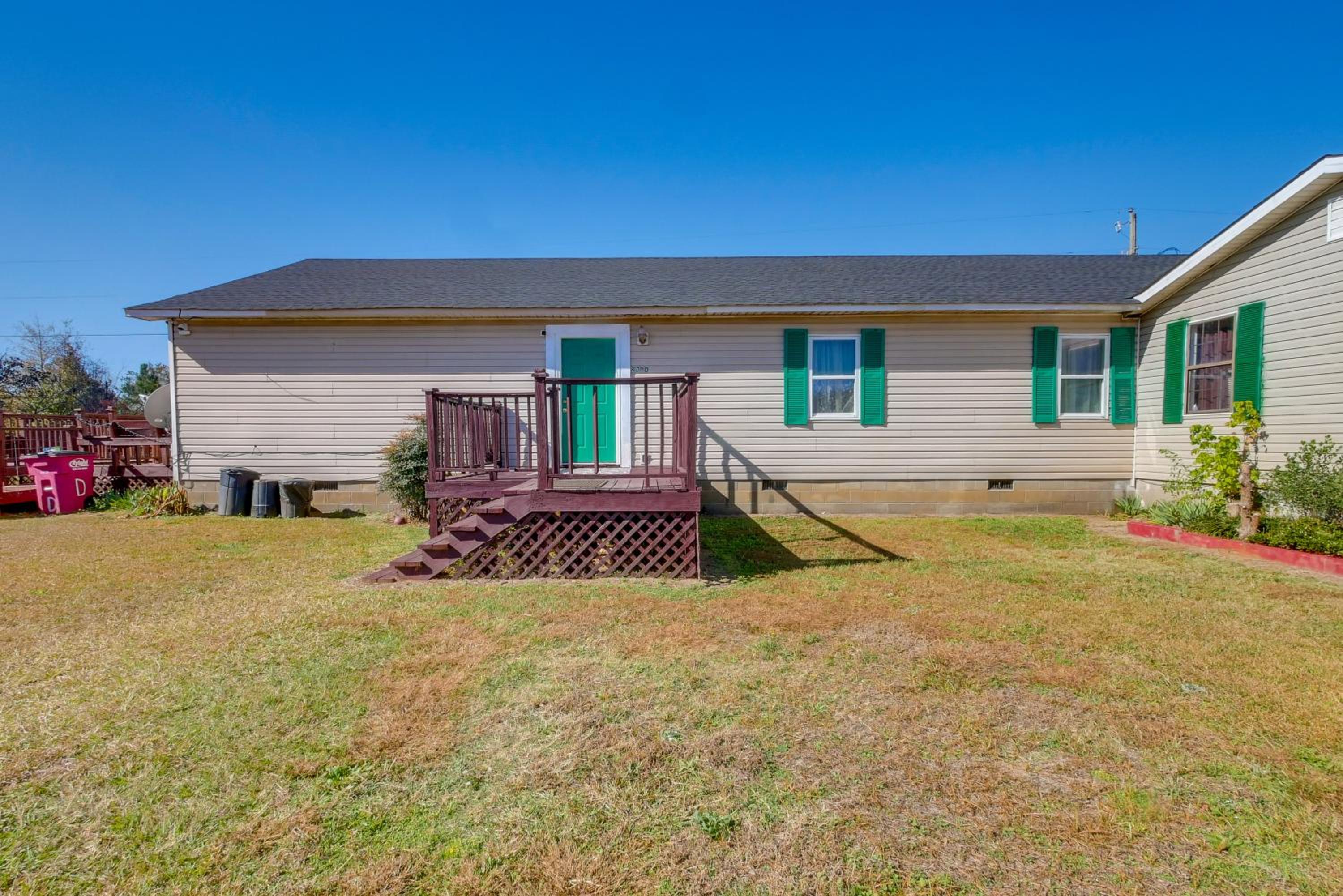 Great for Gatherings! Rural Fort Valley Retreat
