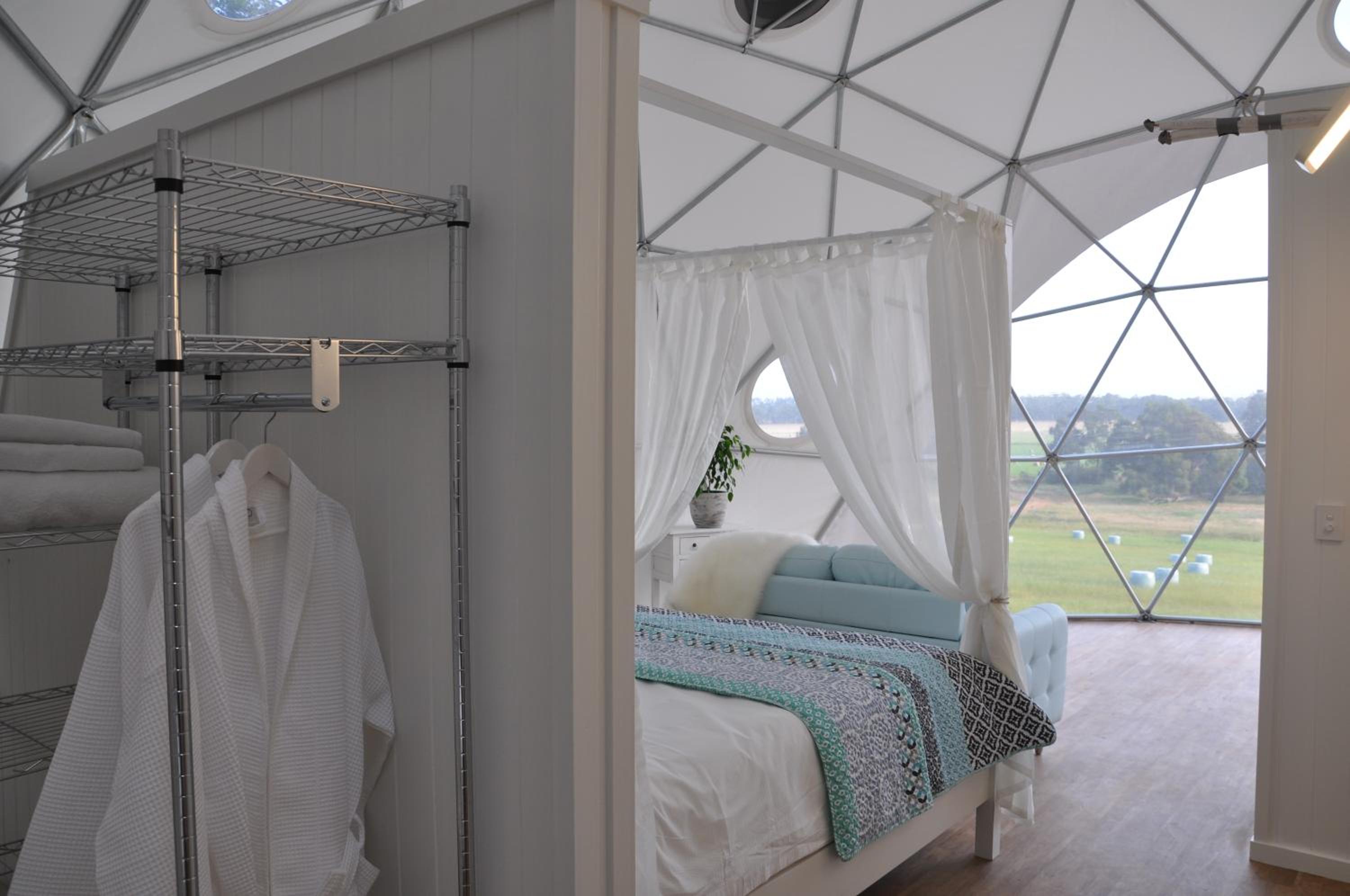 Mile End Glamping view 2