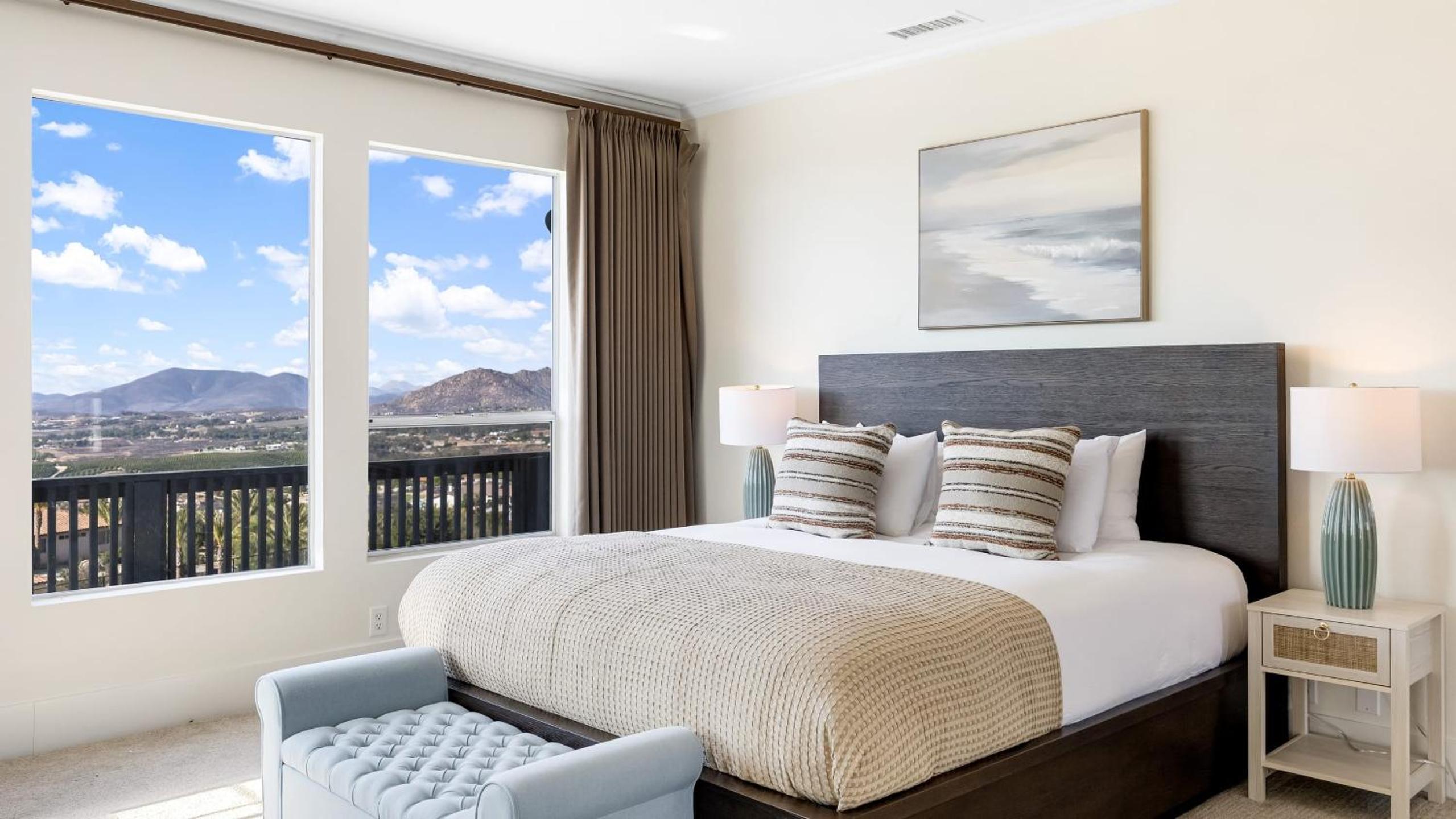 Temecula Stay w Pool Movie Room Sauna Tennis Court Panoramic Valley Views Via de Oro Estate by Avantstay