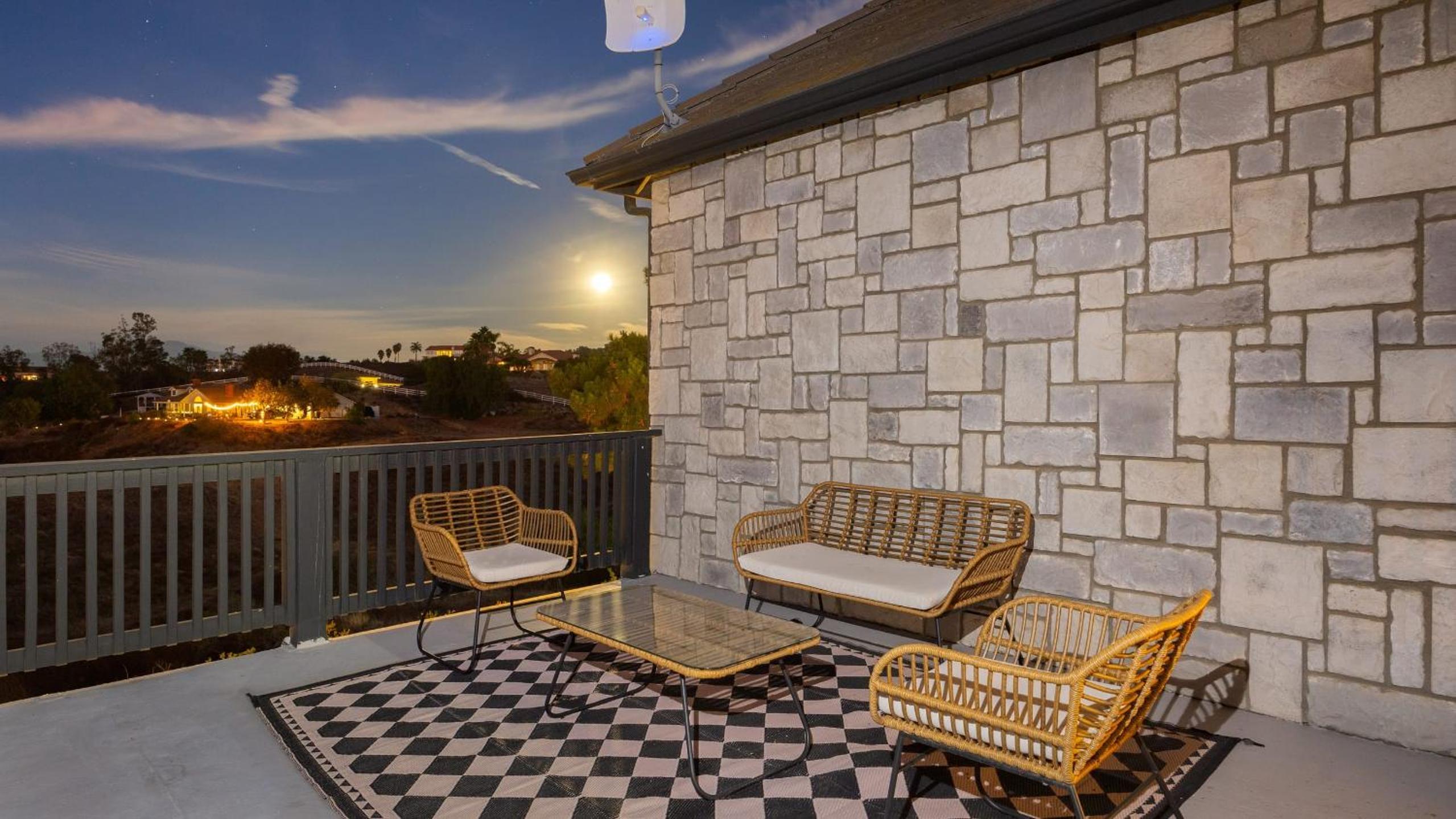 Temecula Stay w Pool Movie Room Sauna Tennis Court Panoramic Valley Views Via de Oro Estate by Avantstay