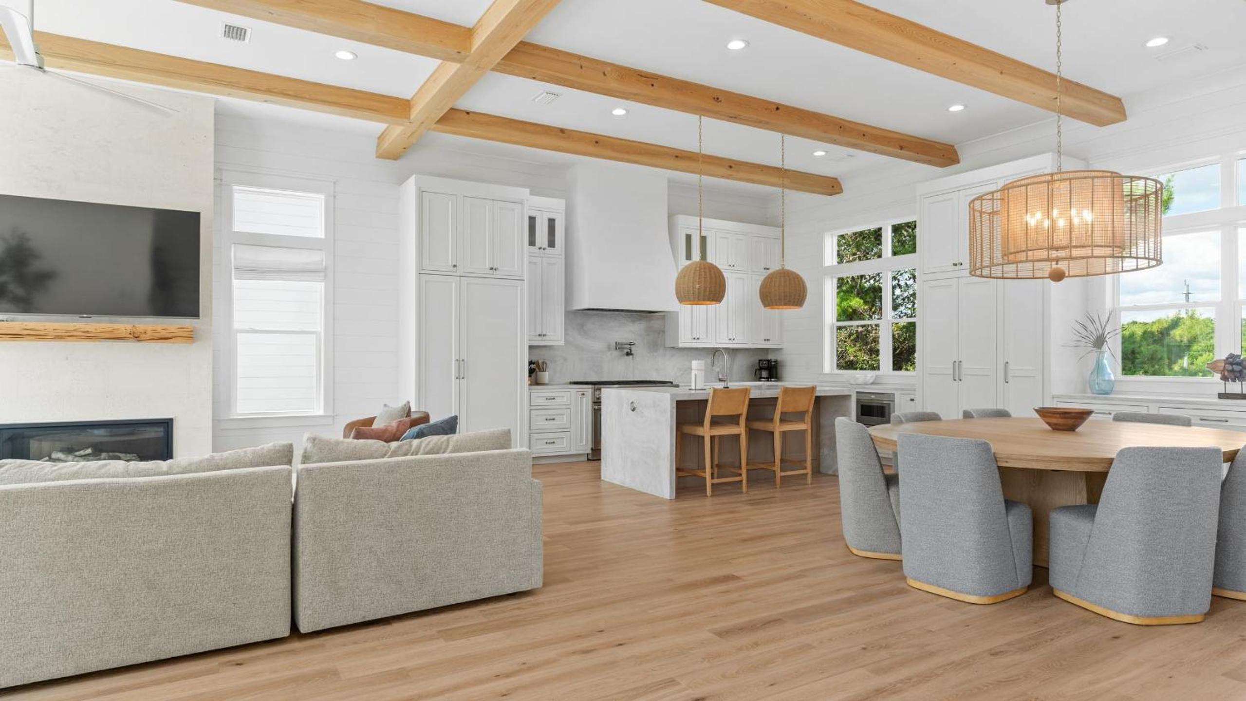 Spacious Coastal Retreat Near Inlet Beach with Bikes Balconies Modern Design Bluewater View by Avantstay