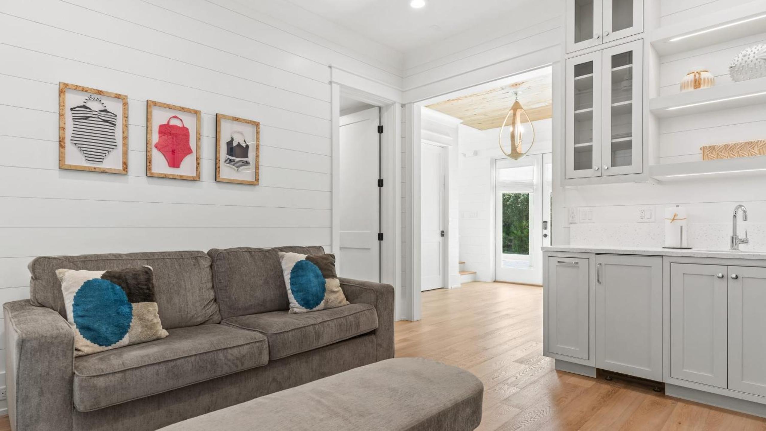 Spacious Coastal Retreat Near Inlet Beach with Bikes Balconies Modern Design Bluewater View by Avantstay