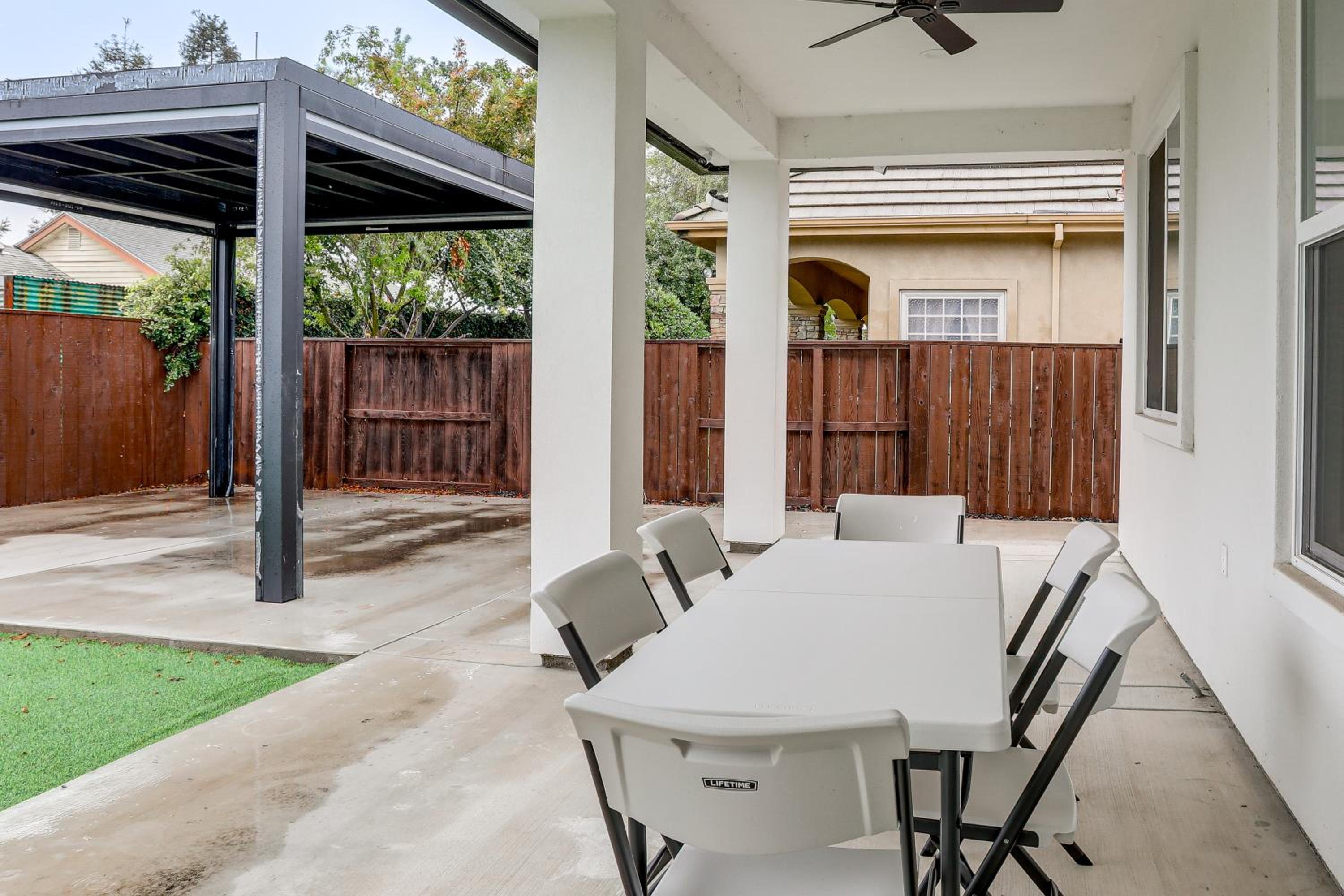 Sip, Dine and Unwind Spacious Lodi Gem with Patio!