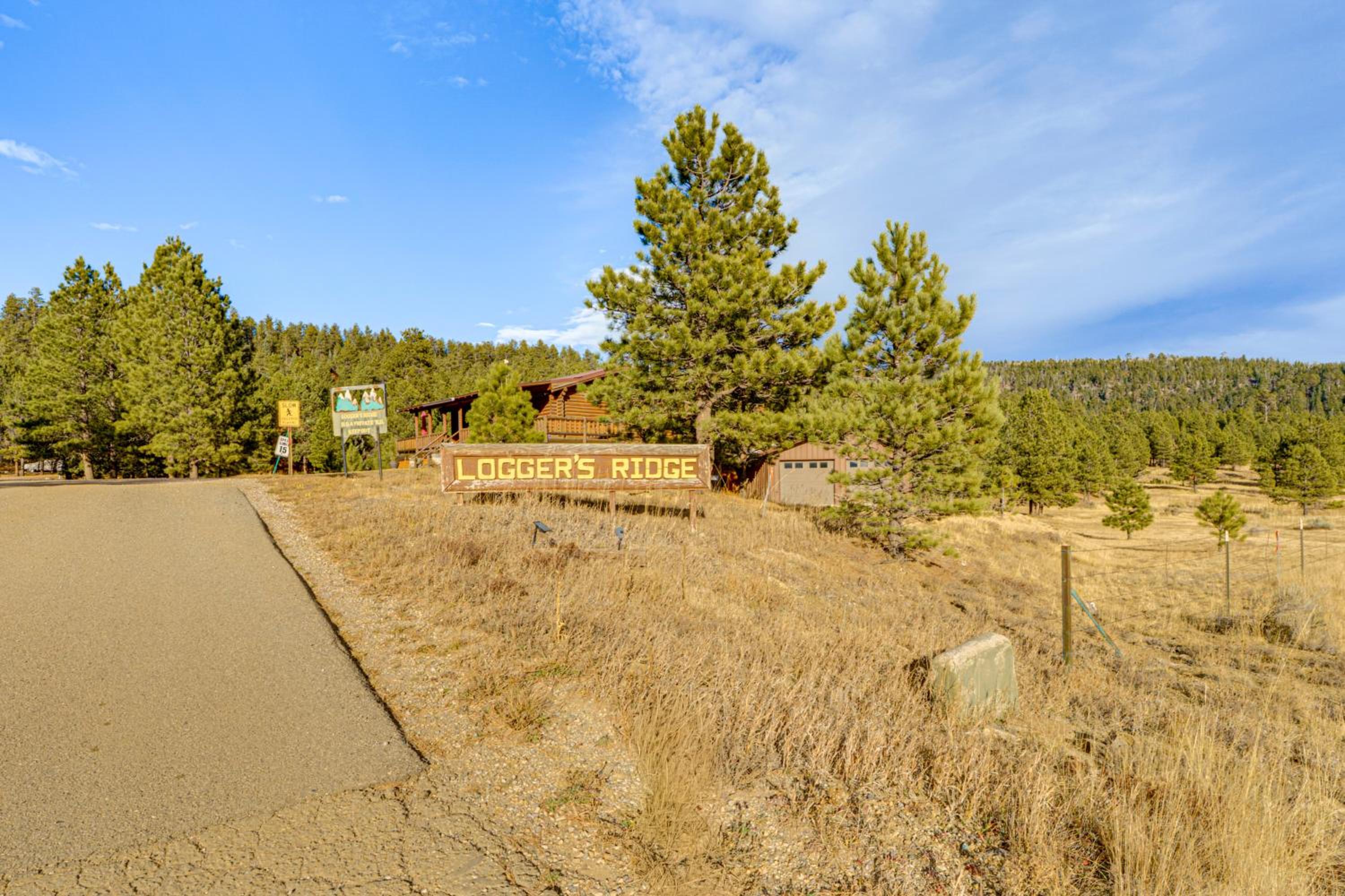 Luxe Multi-Level Cabin 6 Mi to Angel Fire Resort!