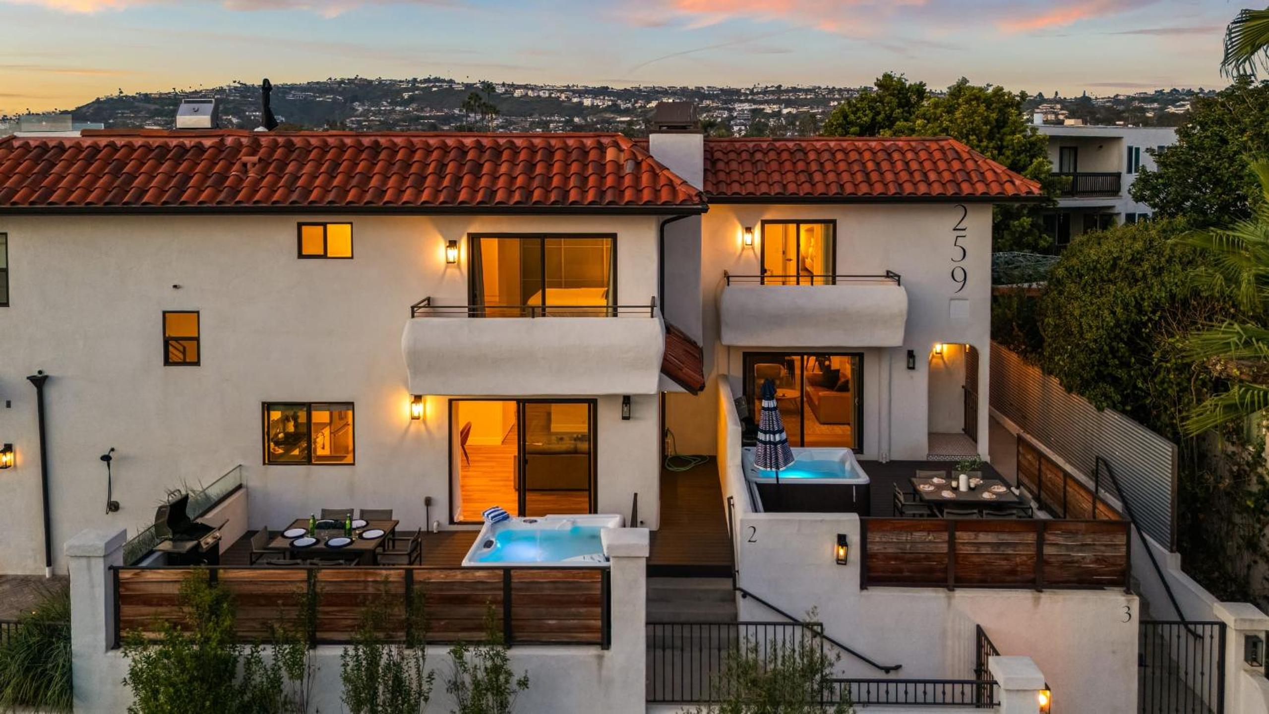 Walk to Beach Hot Tub Oceanview Deck 259 Trailhead Trestles 2 by AvantStay