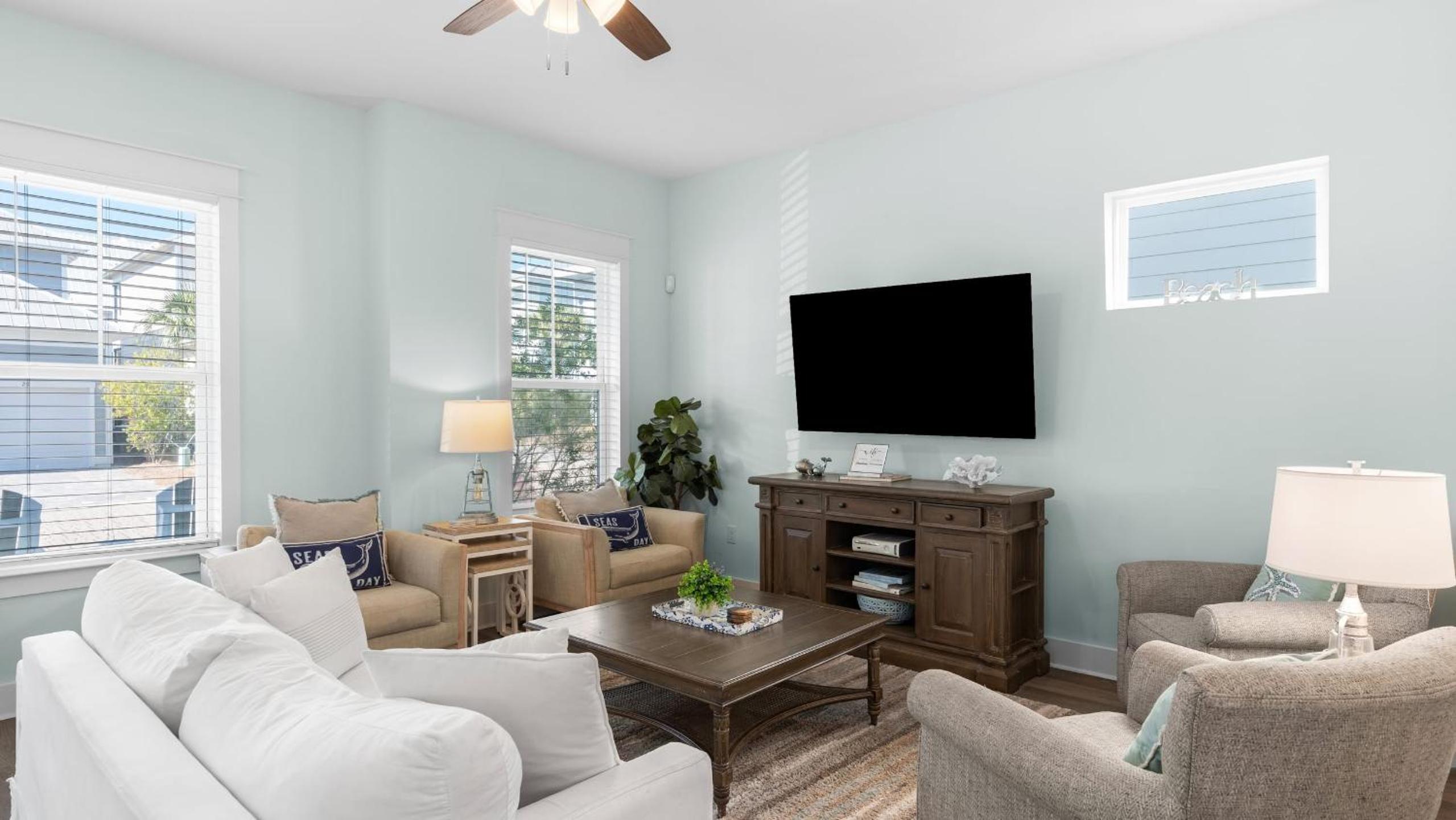 30A Coastal Retreat w Outdoor Lounge Grill Beach Access Nearby Constant Getaway by AvantStay