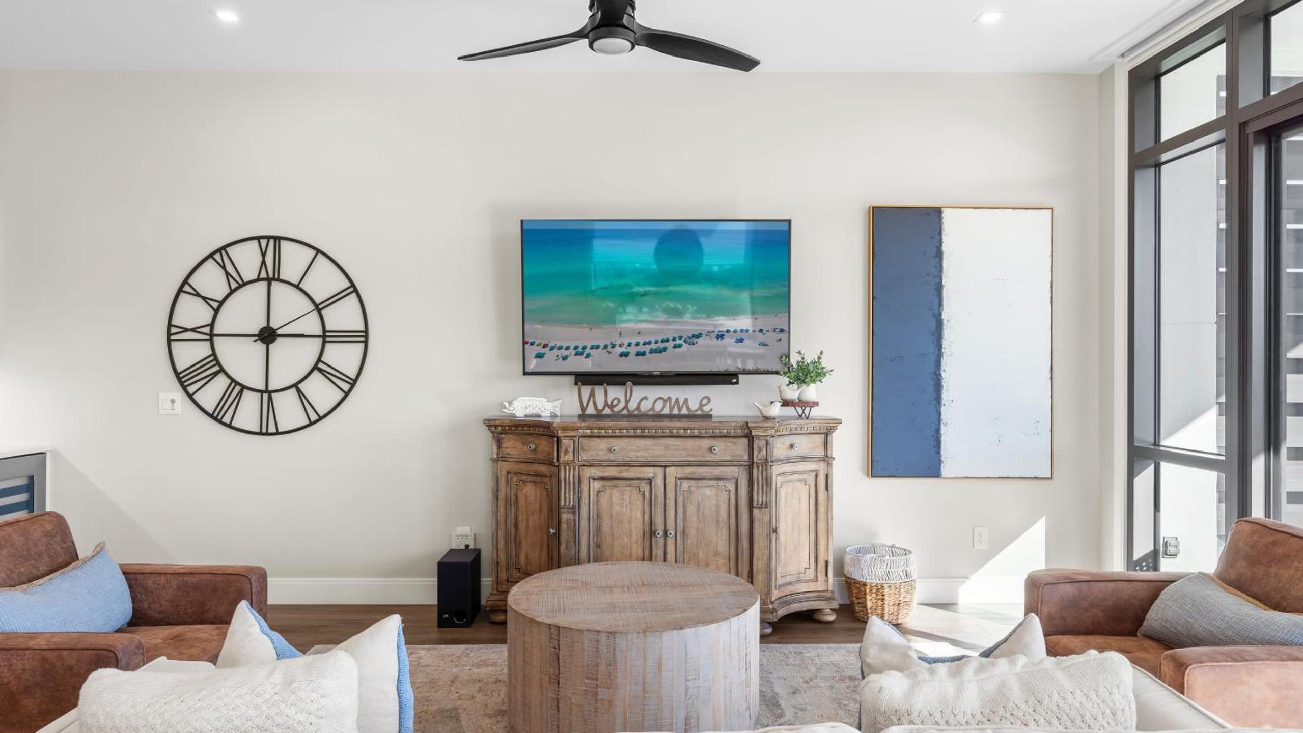 Rooftop Deck w Gulf Views Game Room Modern 30A by AvantStay
