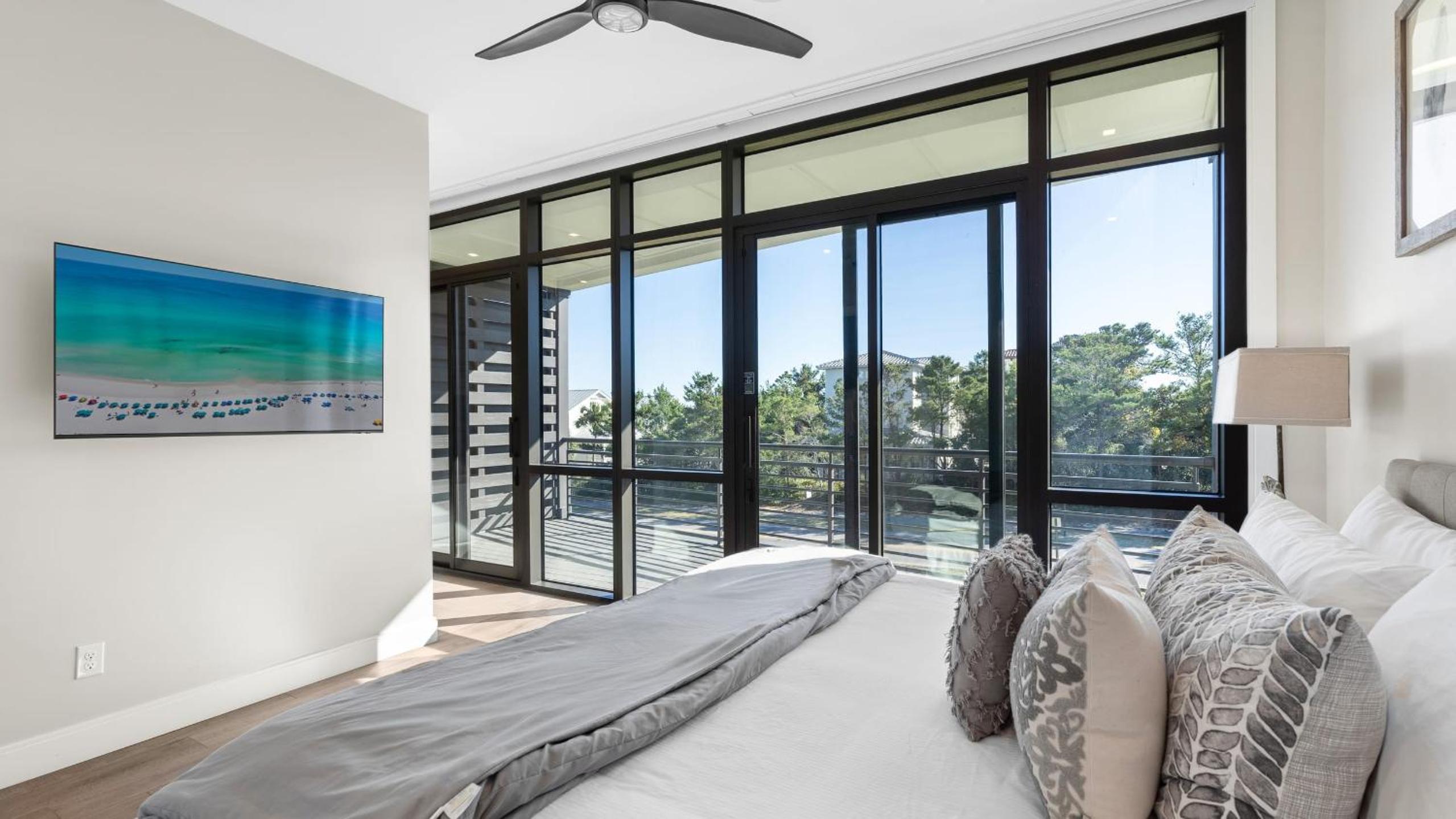 Rooftop Deck w Gulf Views Game Room Modern 30A by AvantStay