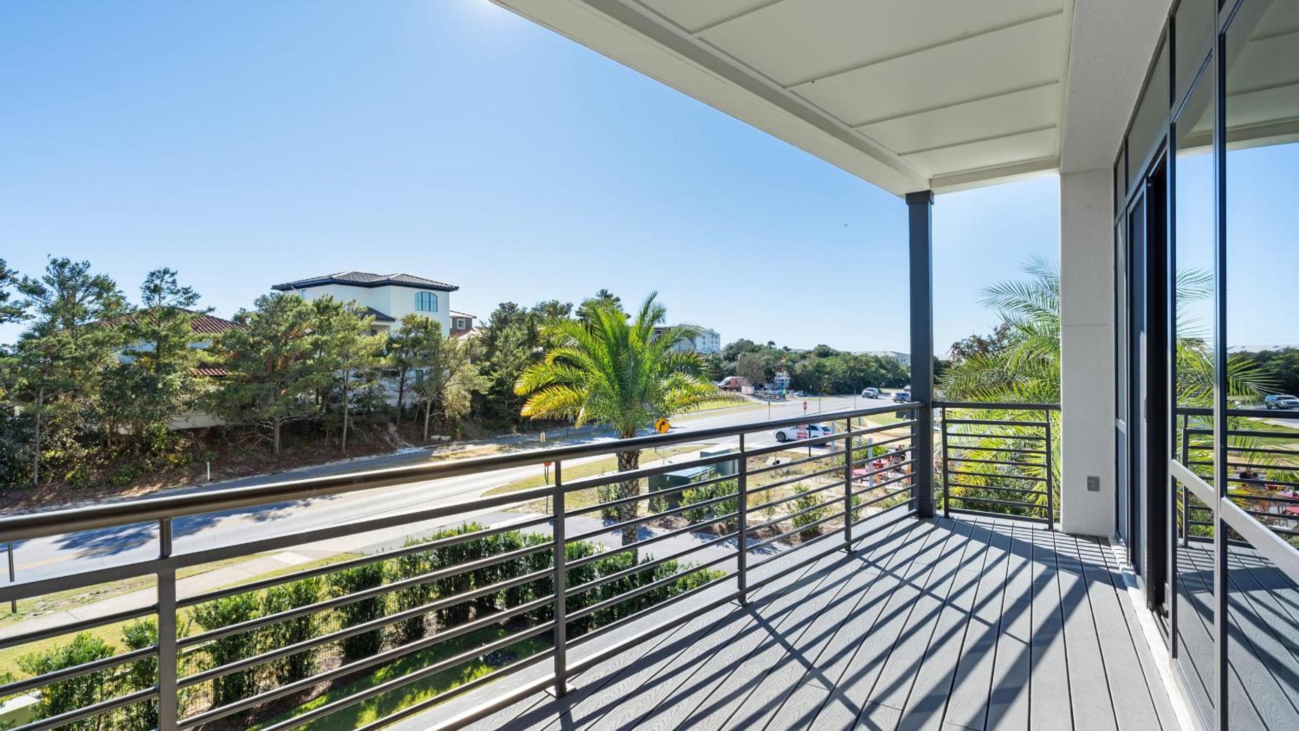 Rooftop Deck w Gulf Views Game Room Modern 30A by AvantStay