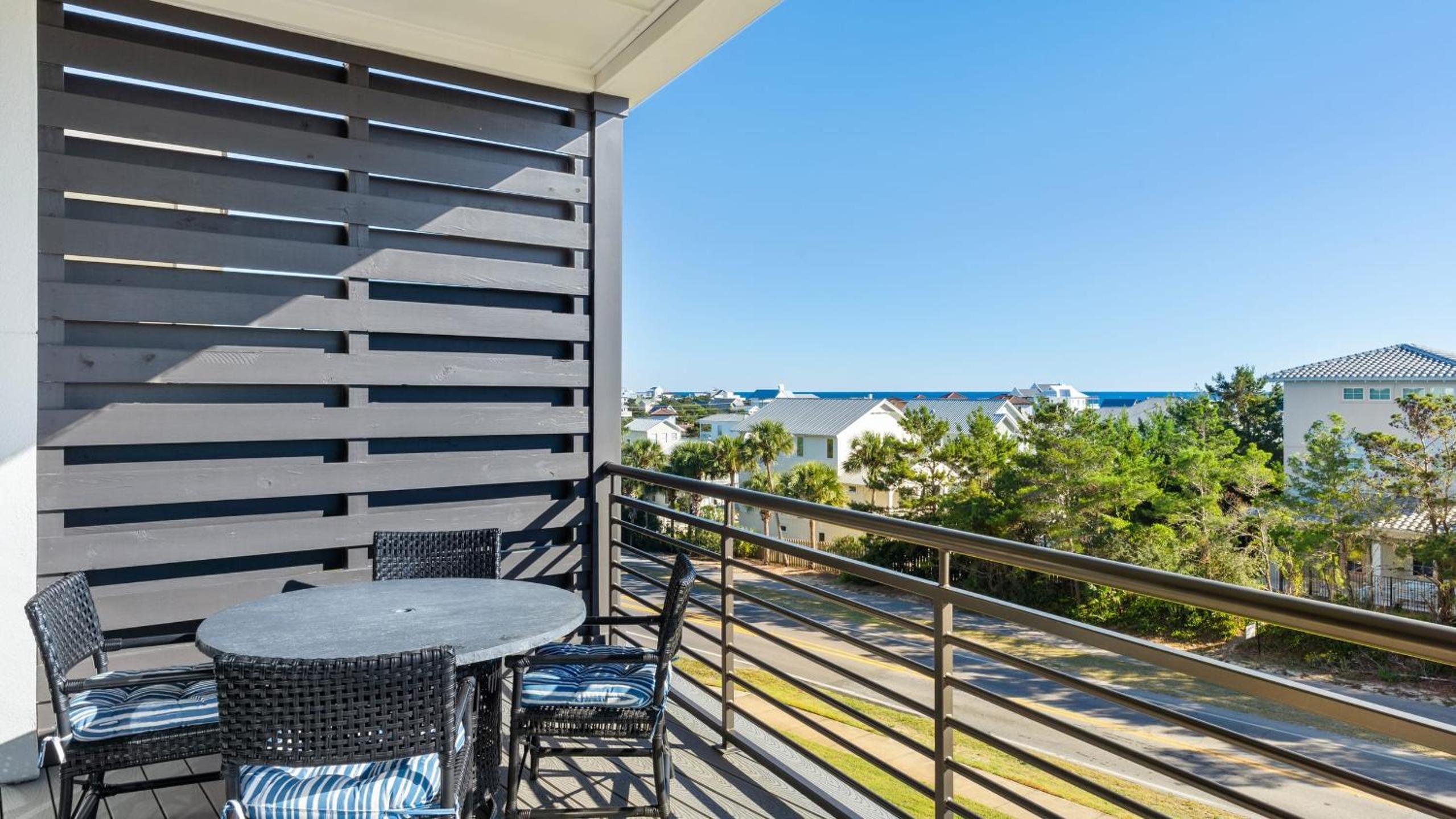 Rooftop Deck w Gulf Views Game Room Modern 30A by AvantStay