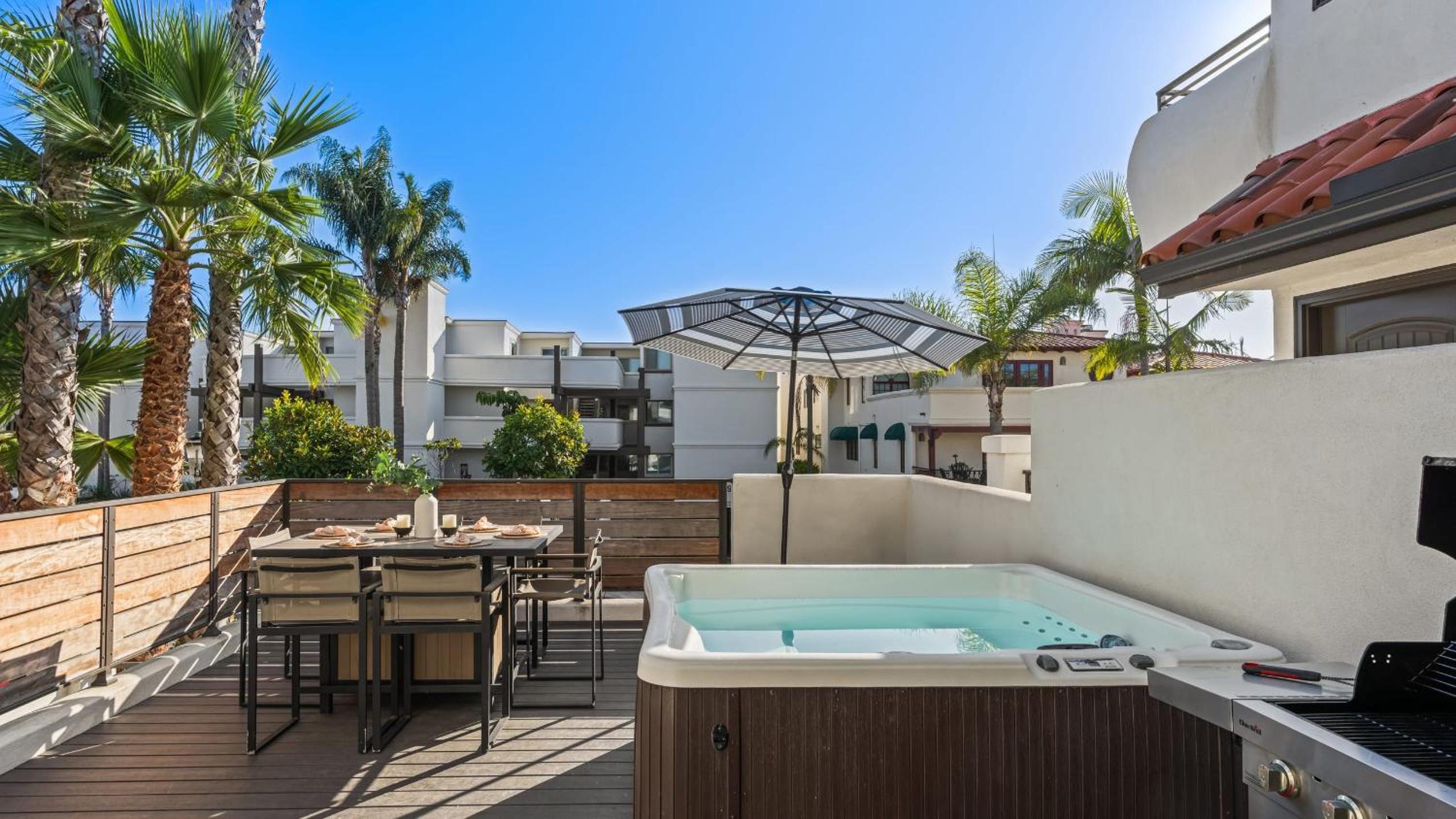 Steps to Beach Hot Tub Private Patio 259 Trailhead Trestles 3 by AvantStay