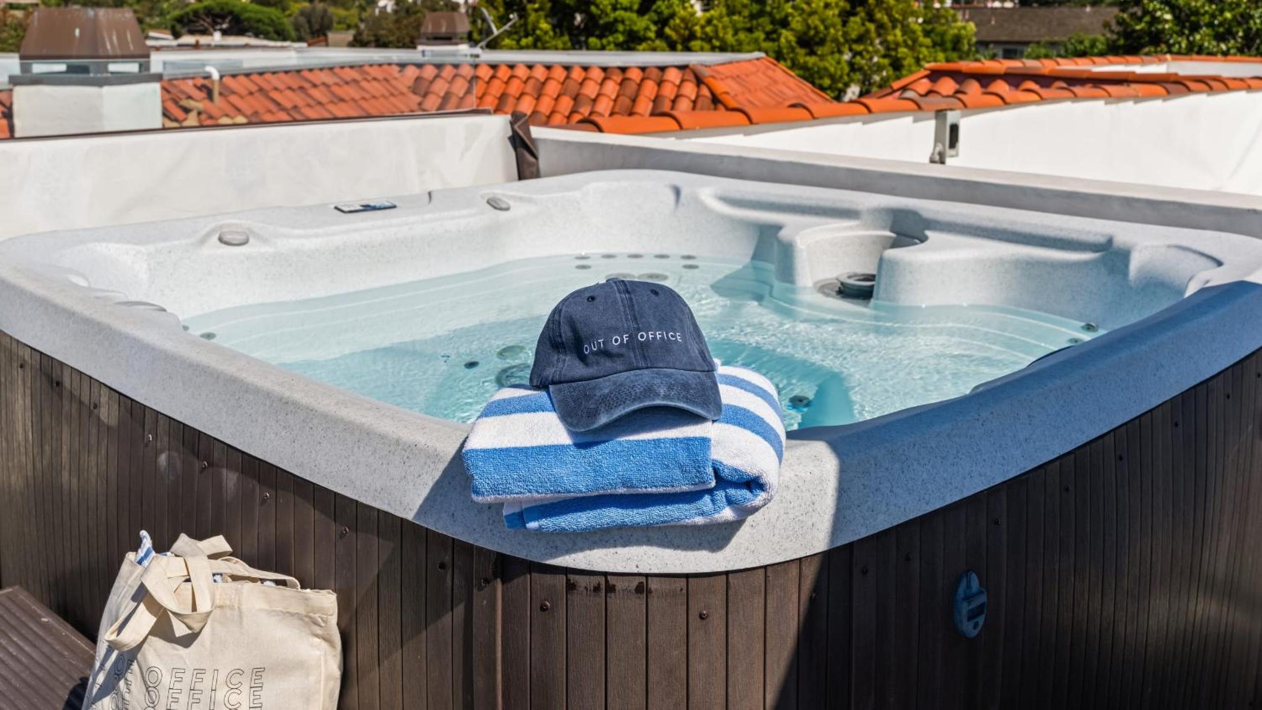 Rooftop w Hot Tub Firepit Ocean Views 259 Trailhead Trestles 1 by AvantStay