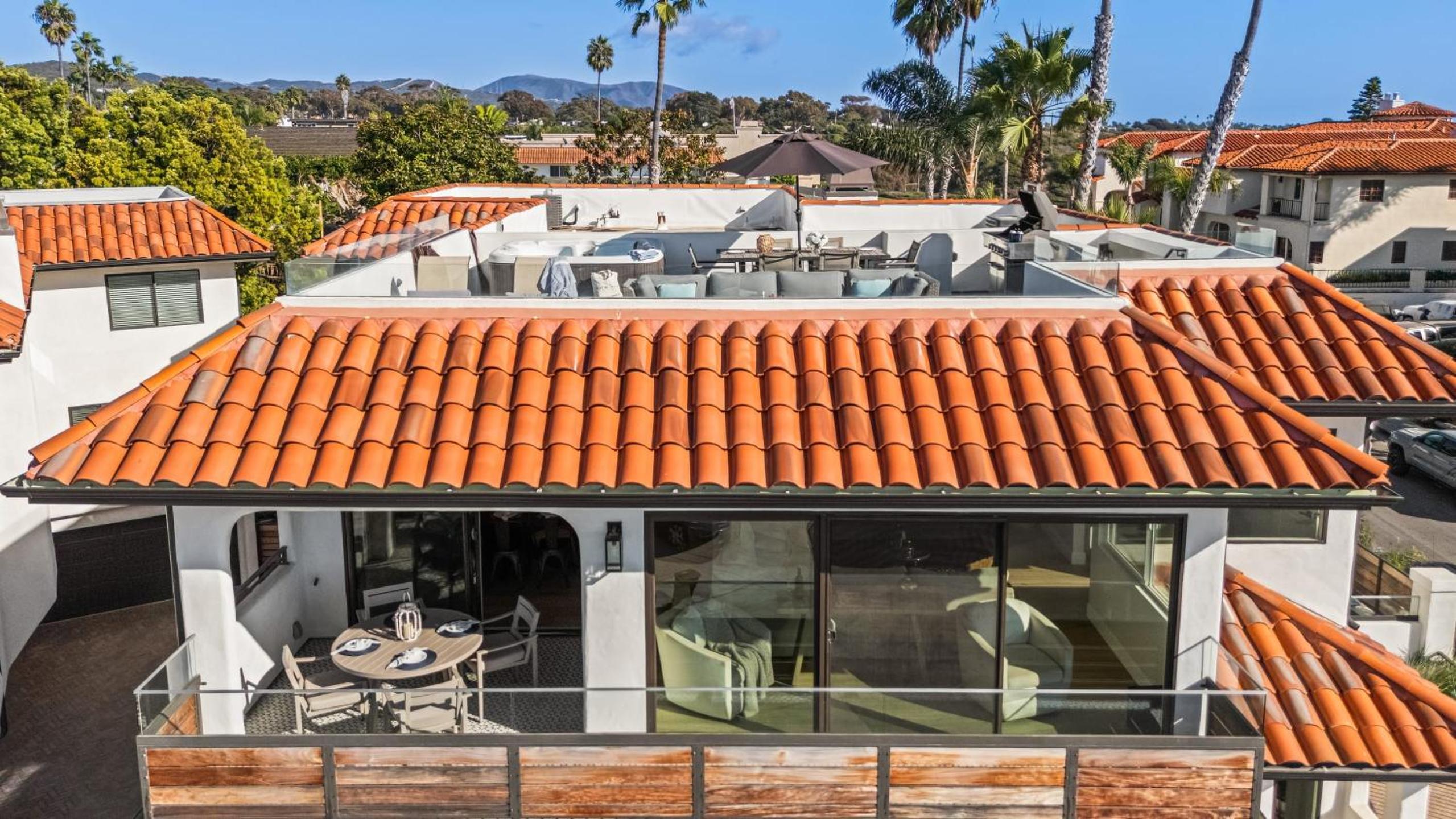 Rooftop w Hot Tub Firepit Ocean Views 259 Trailhead Trestles 1 by AvantStay