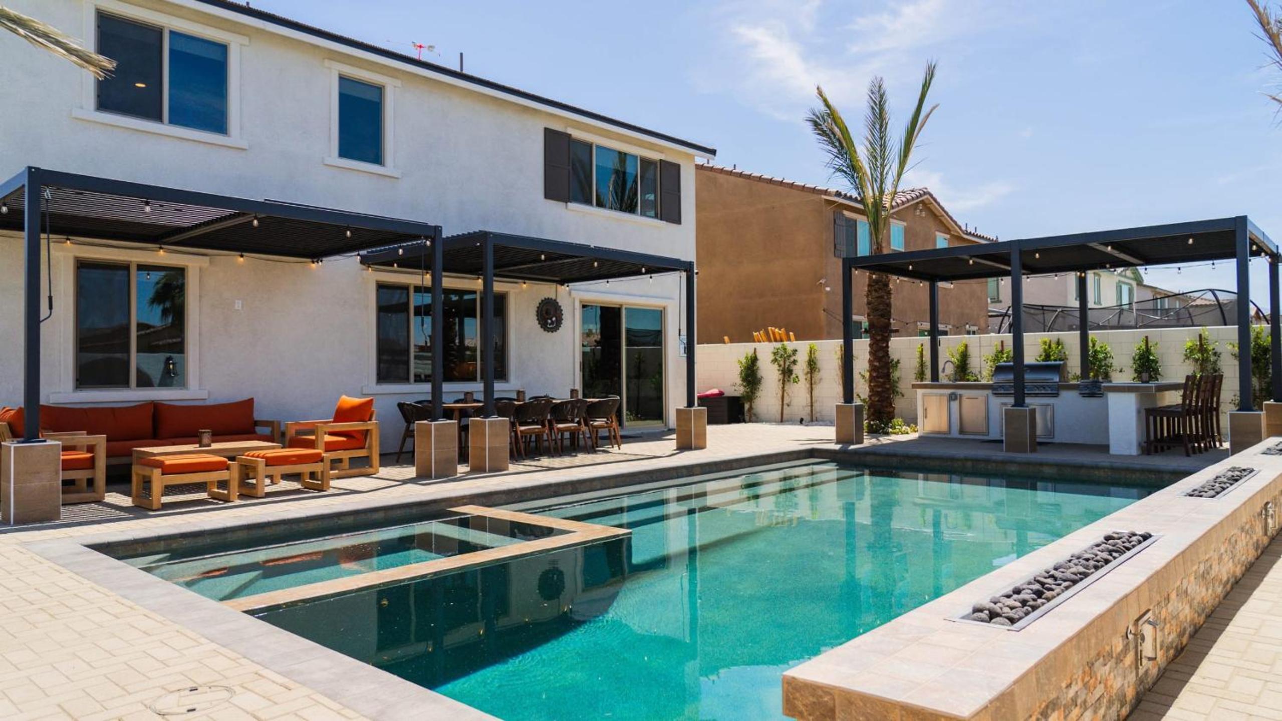 Stylish Home w Pool Firepit Scenic Outdoor Living Casa Mirage by AvantStay