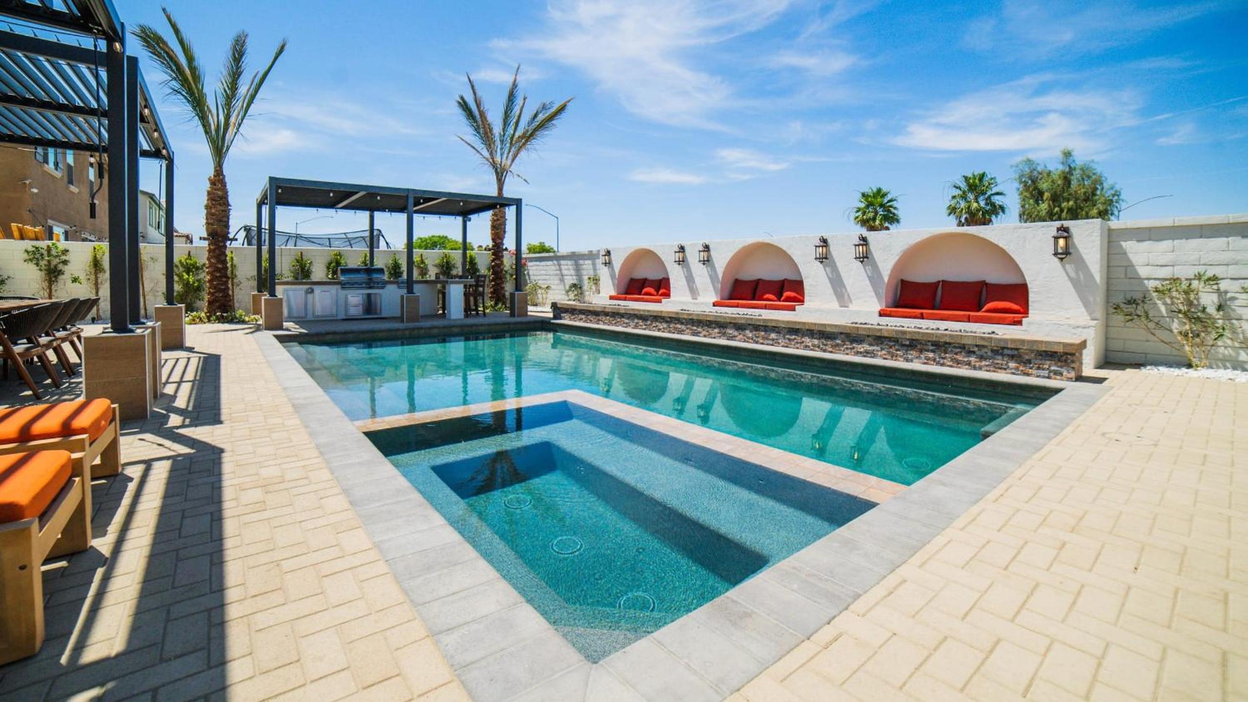 Stylish Home w Pool Firepit Scenic Outdoor Living Casa Mirage by AvantStay