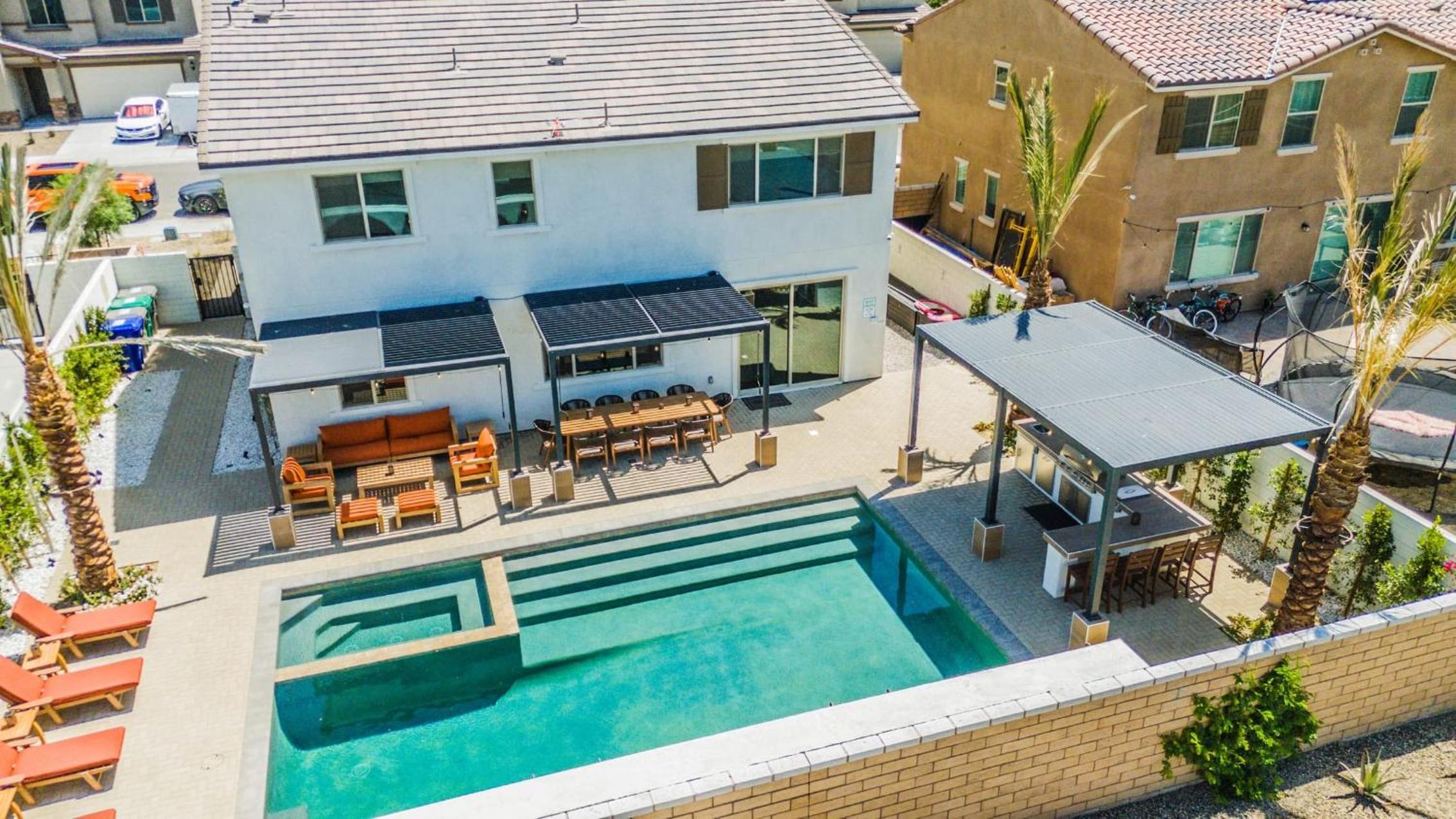 Stylish Home w Pool Firepit Scenic Outdoor Living Casa Mirage by AvantStay