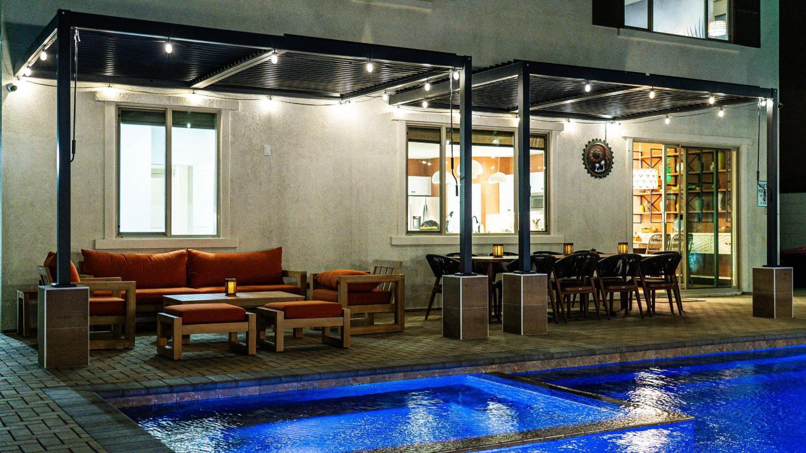 Stylish Home w Pool Firepit Scenic Outdoor Living Casa Mirage by AvantStay