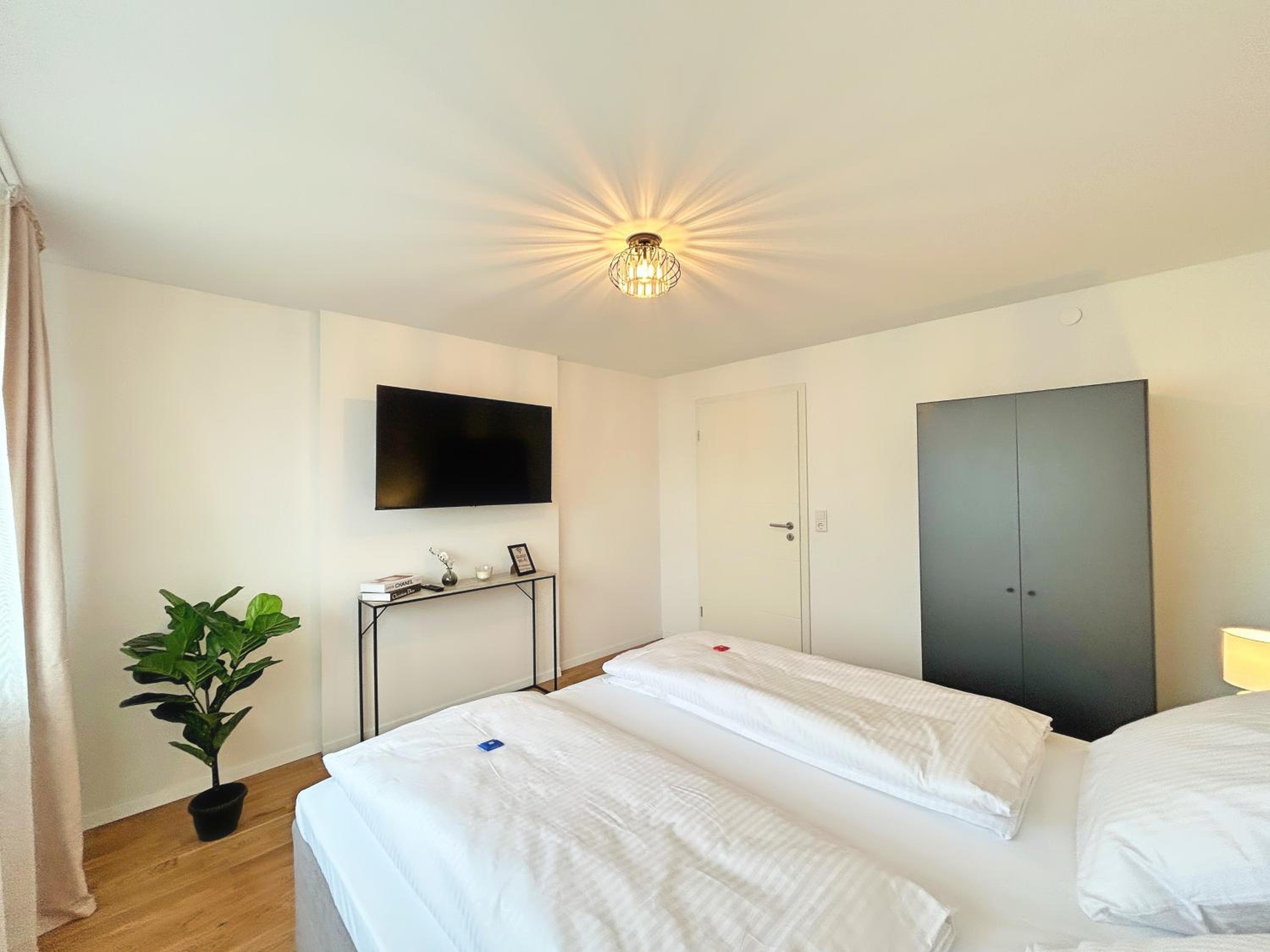 Basilisk Homes - in Grenzach-Wyhlen bei Basel - 4 x Moderne Fewos je 1bis2, 1bis4 oder 1bis6 Pers mit Küche und Balkon oder Terrasse - Parkplätze vorhanden