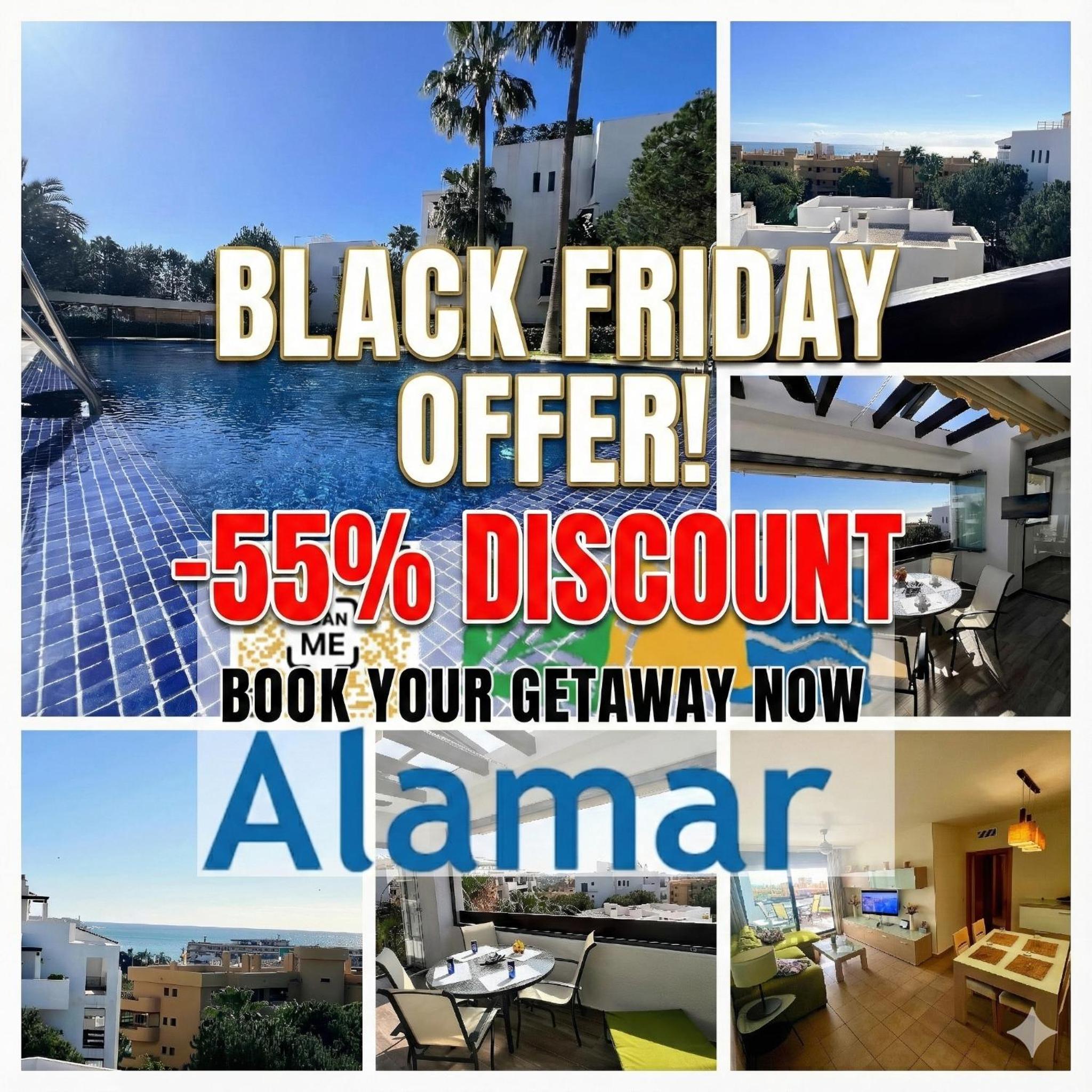 AlaMar Collection - Premium Penthouse, Sea Views, Sunny Terrace & Pool