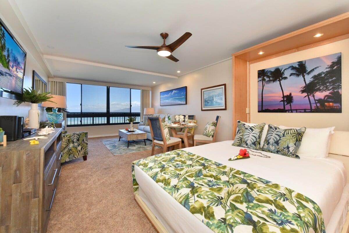 Maui Kai 206 · MK 206 Updated OceanFront Studio w Pool AC Views