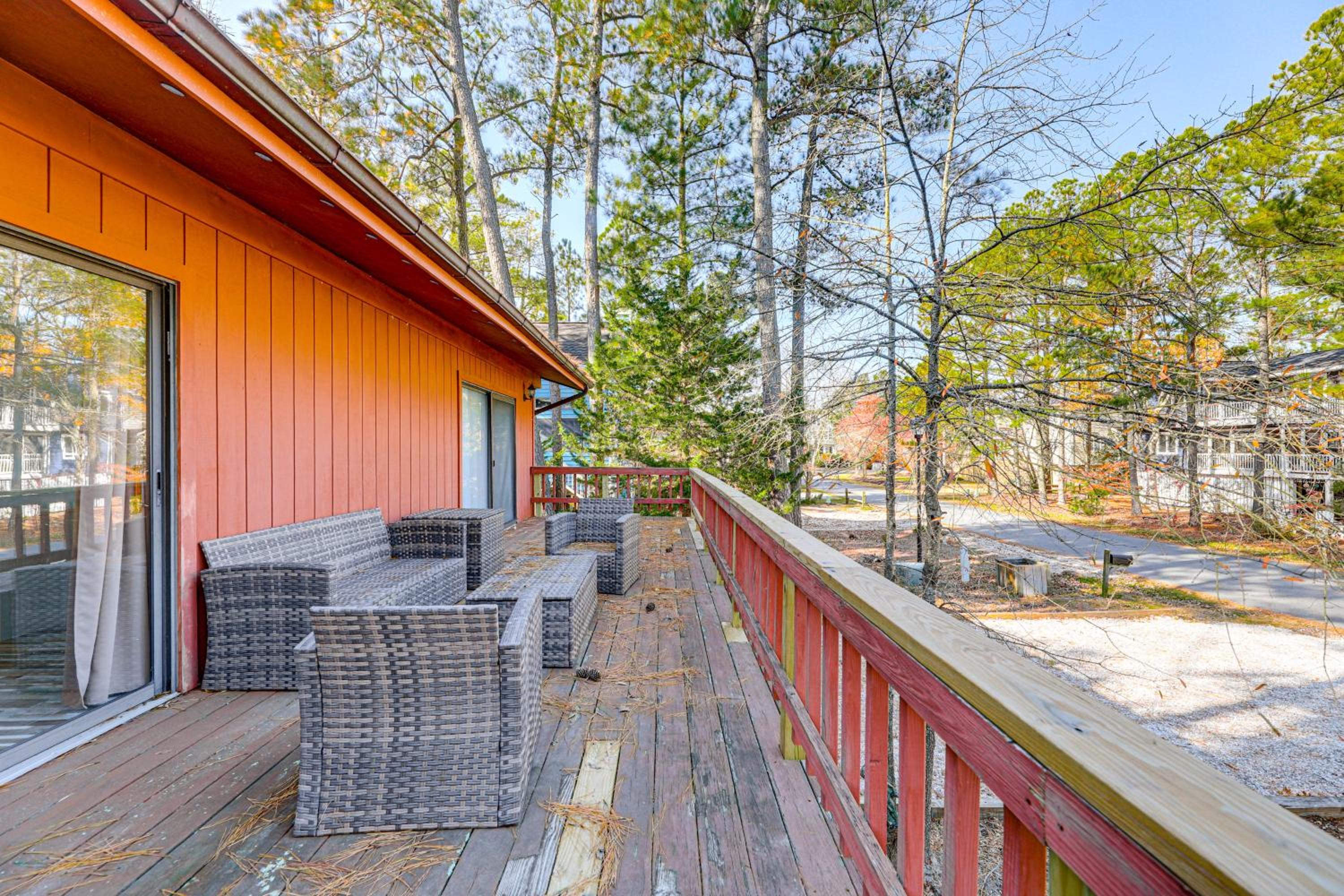 2 Mi to Boardwalk! Bright Bethany Beach Home