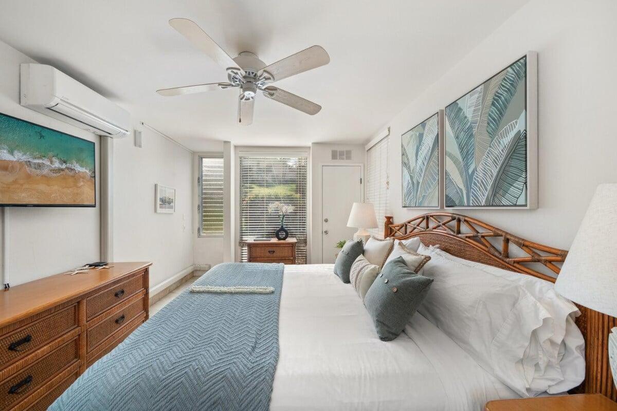 Hale Kamaole 171 · HAK 171 Ground Floor Condo Near Beach w AC