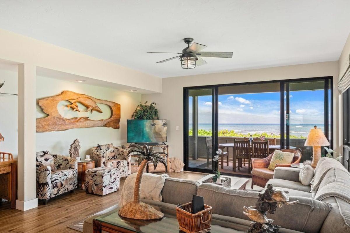 Kahana Village 36 · KHV 36 Oceanfront 3BD Kahana Condo, Beach &