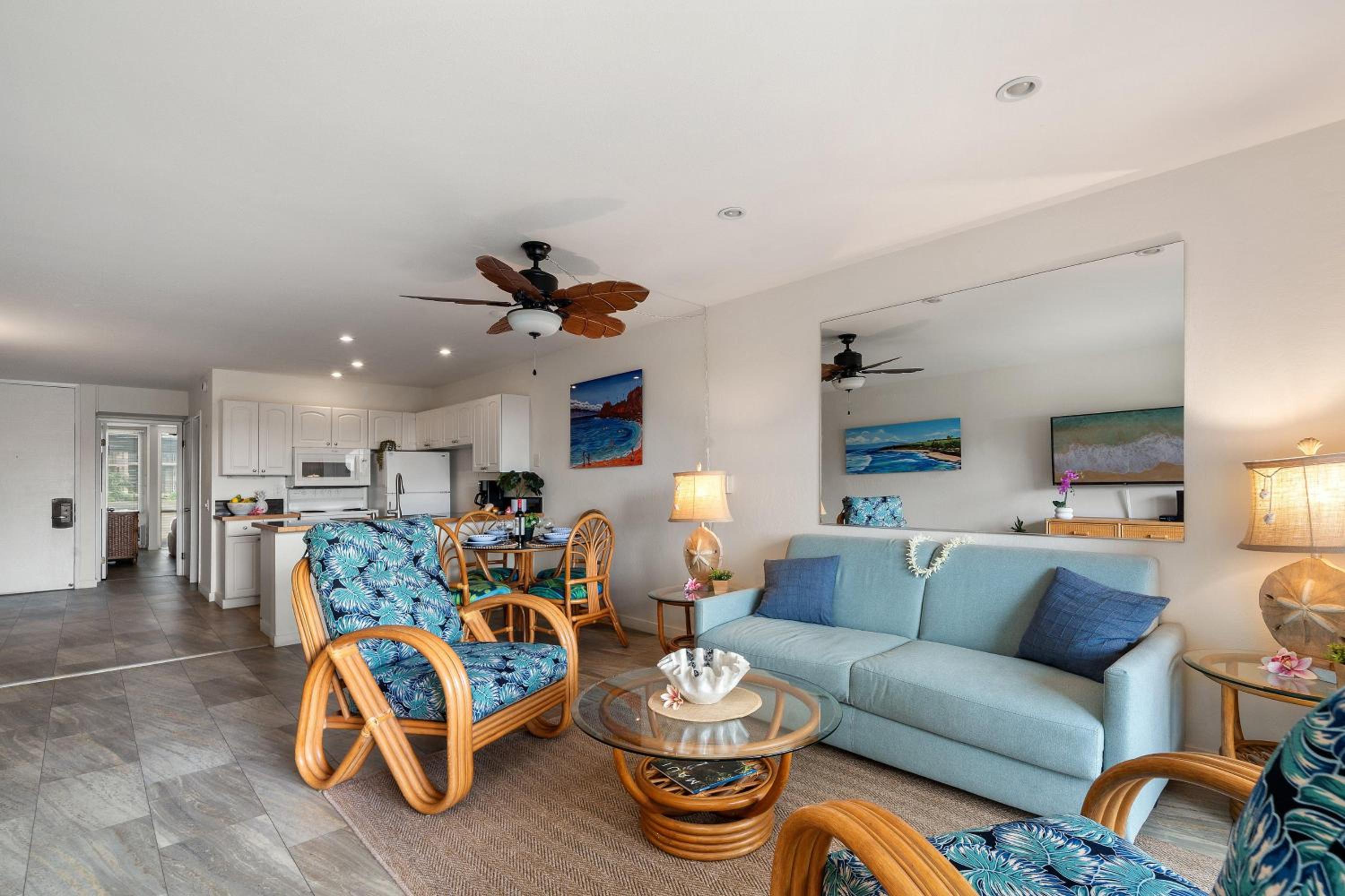 Hale Kamaole 210 · HAK 210 1BD Ocean view Walk to the Beach and