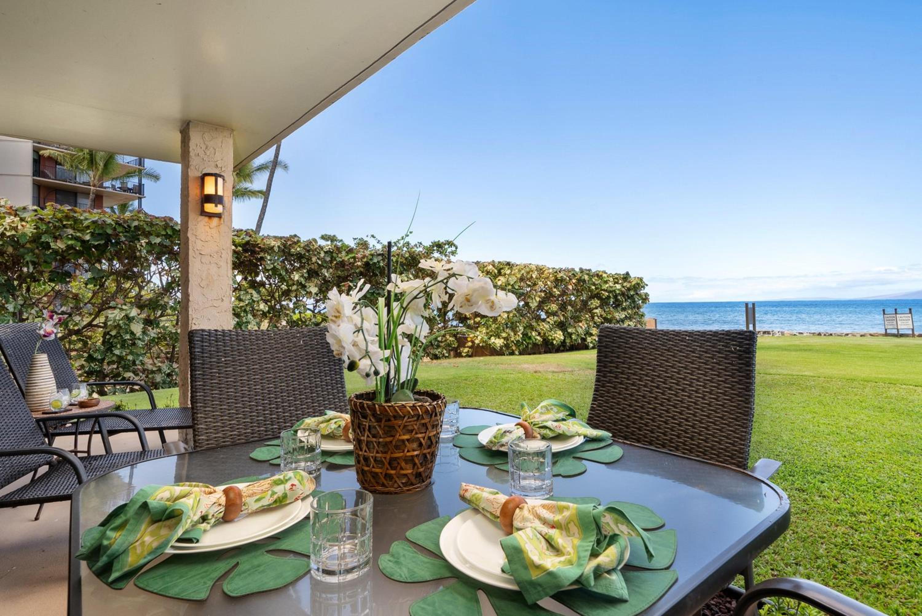 Papakea L101 · PK L101 Maui Ground-Floor Condo with Ocean Views