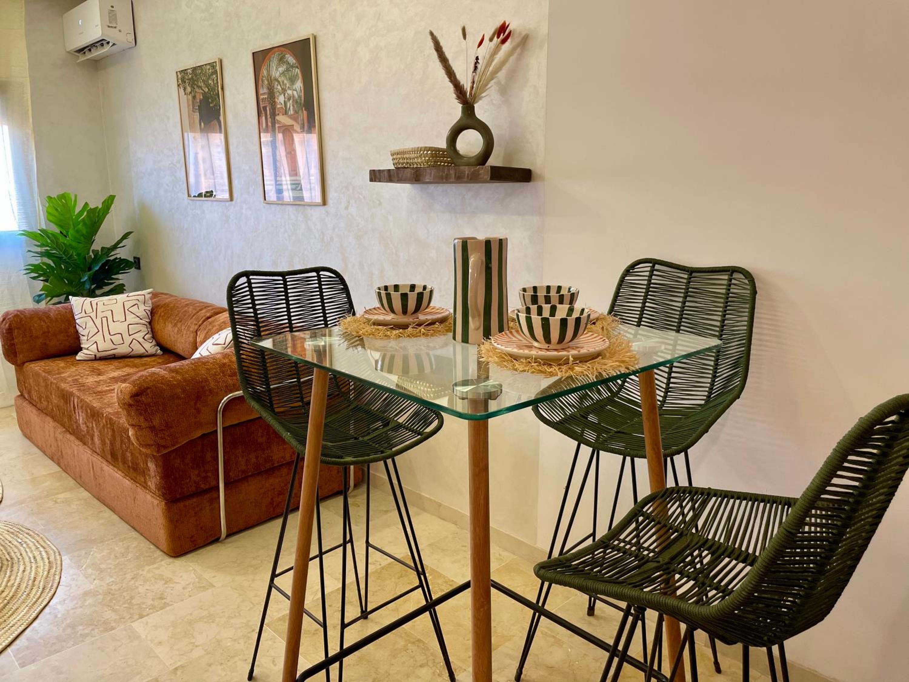 Cozy apartment with pool Downtown Marrakech