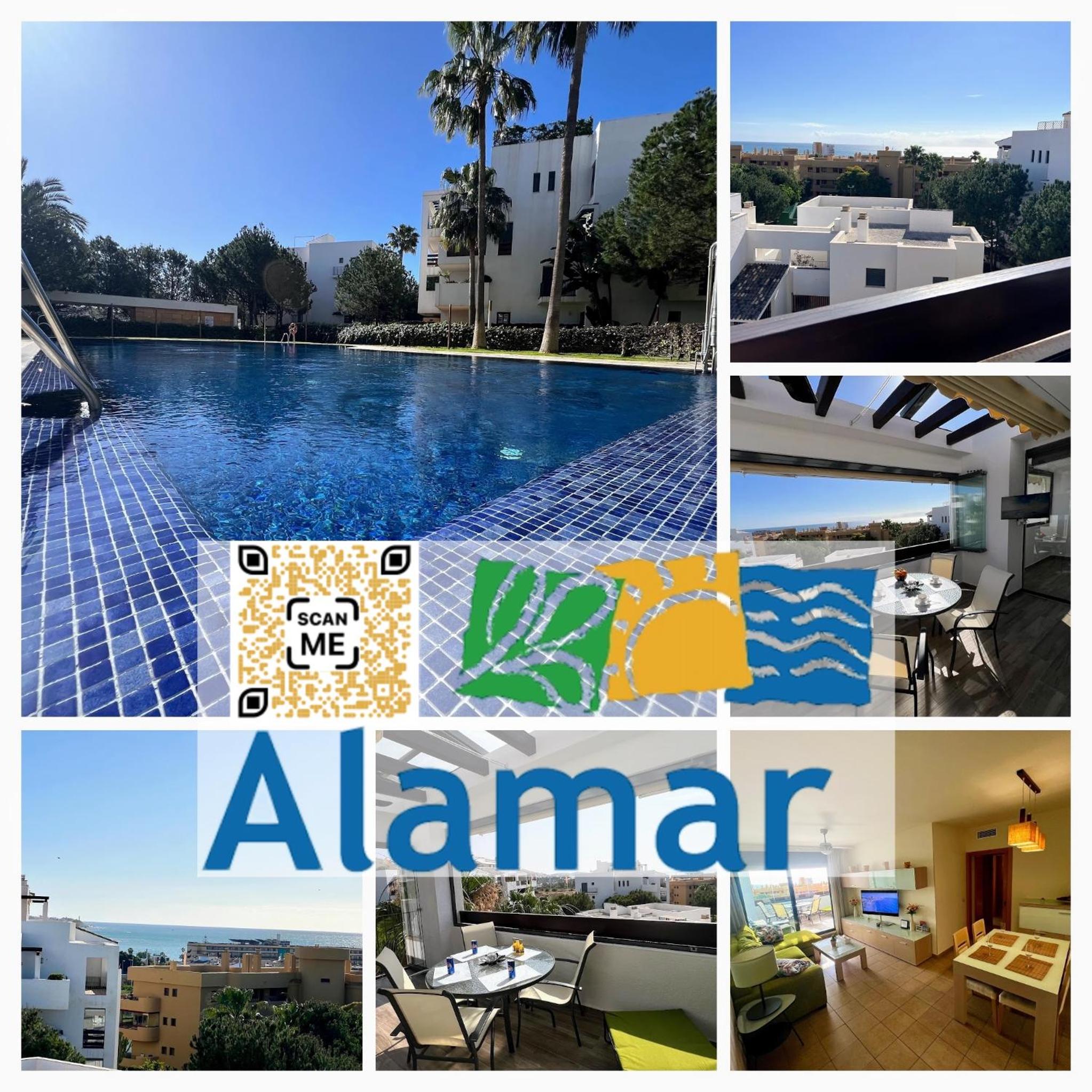 AlaMar Collection - Premium Penthouse, Sea Views, Sunny Terrace & Pool