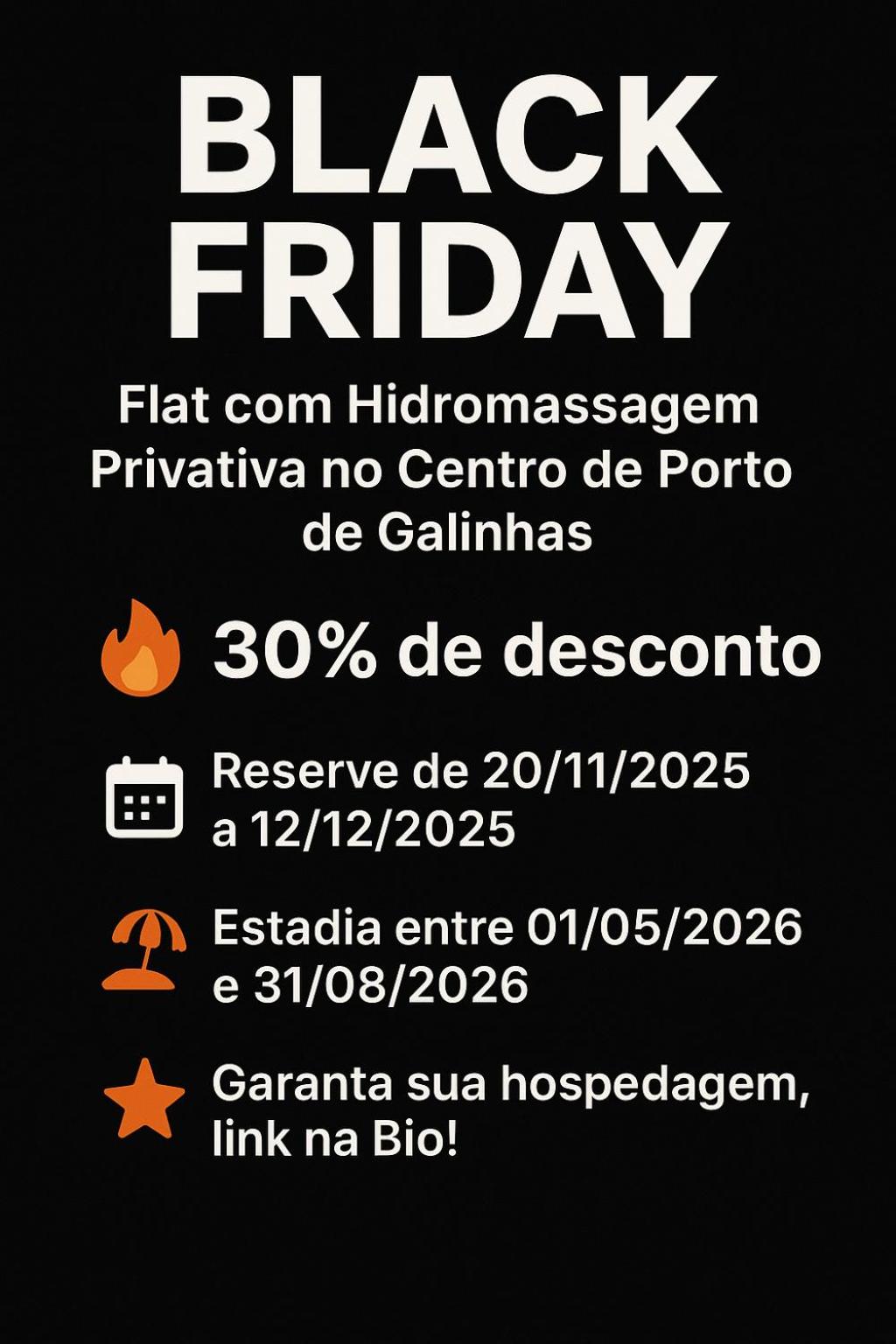 Flat com Hidromassagem Privativa e Piscina no Rooftop no Centro de Porto