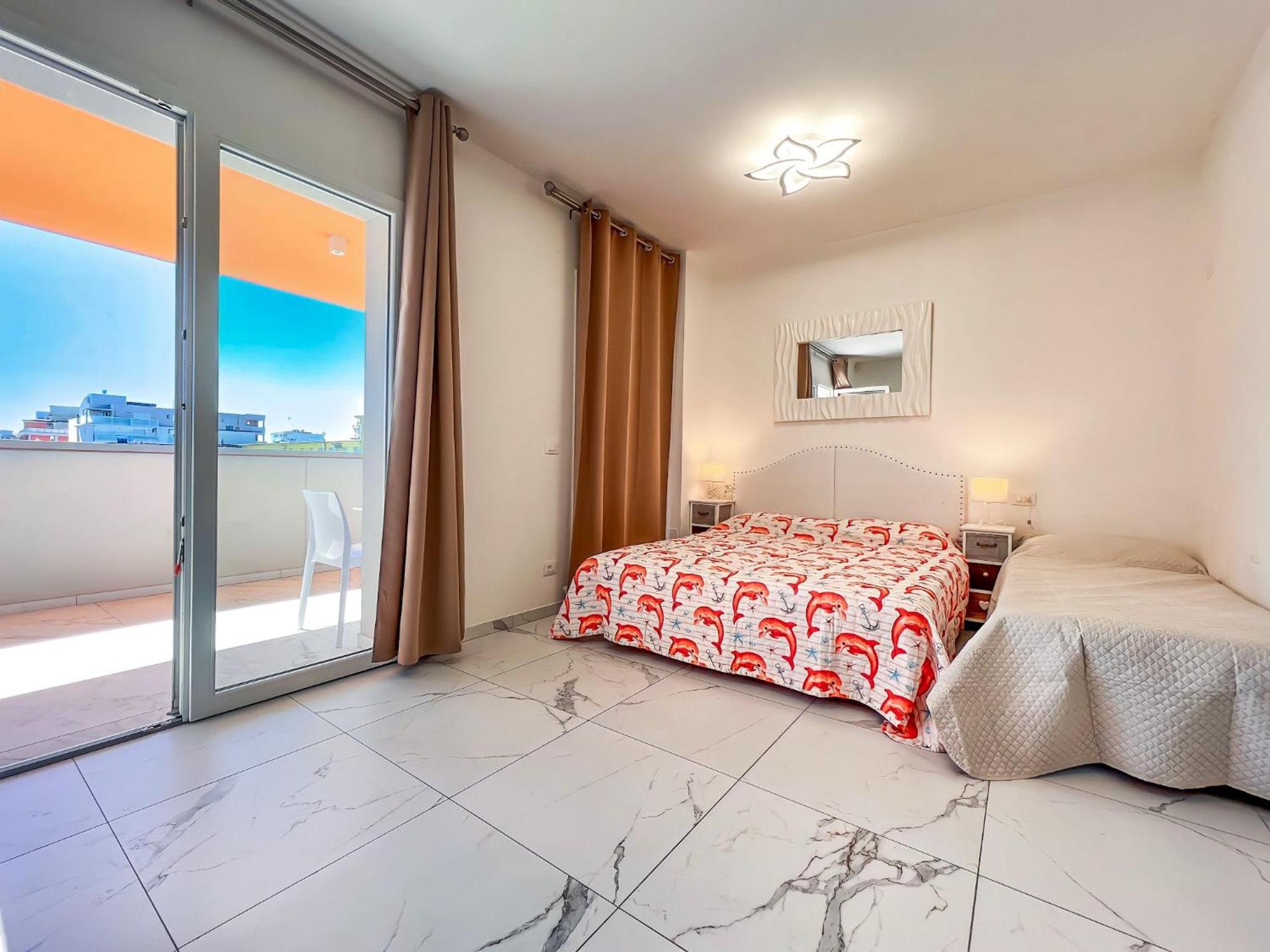 Bright studio close to the sea