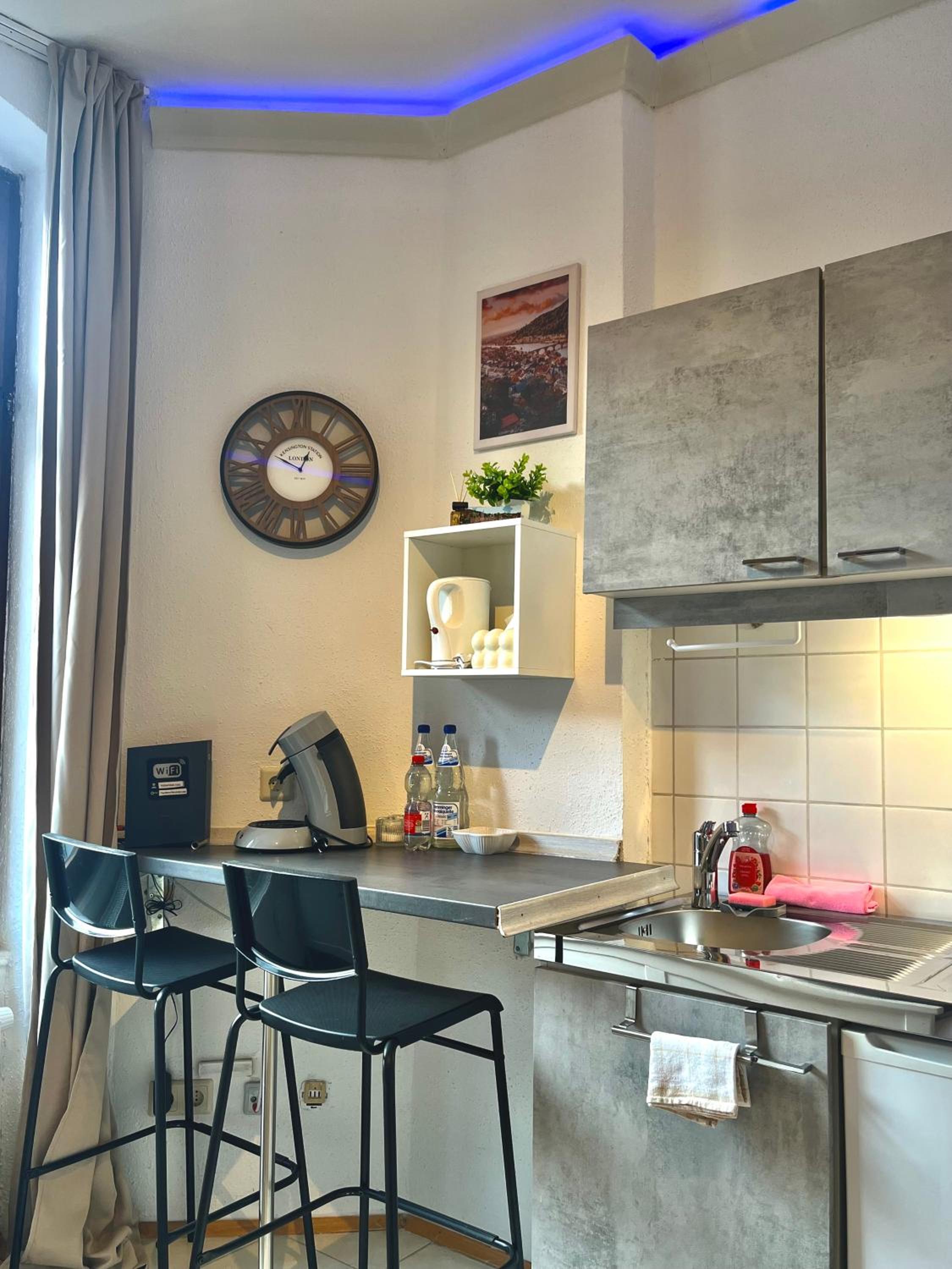 TOP Location Apartment Heidelberg Centrum near Hauptbahnhof, Bismarckplatz, Schloss
