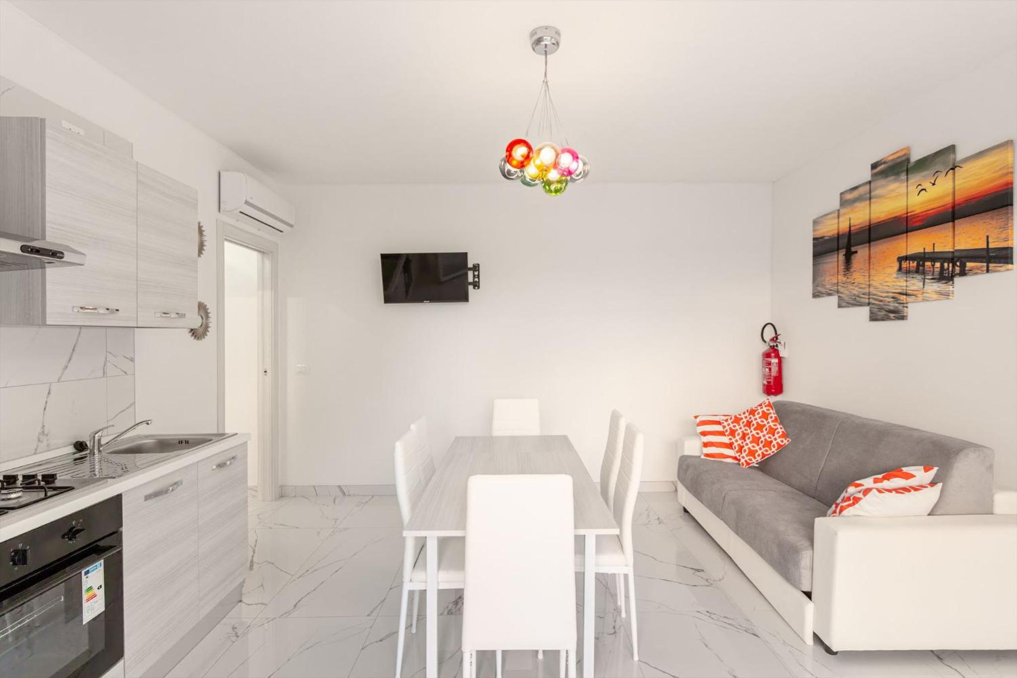 Modern flat with shared pool and terrace