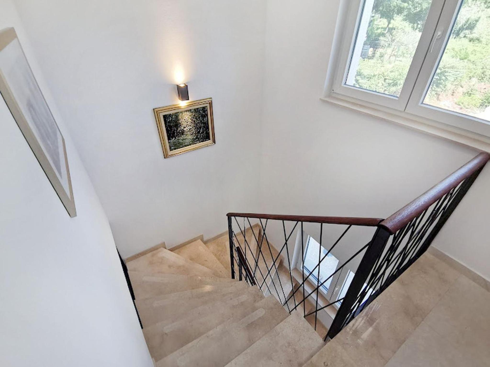 Two-storey house with pool