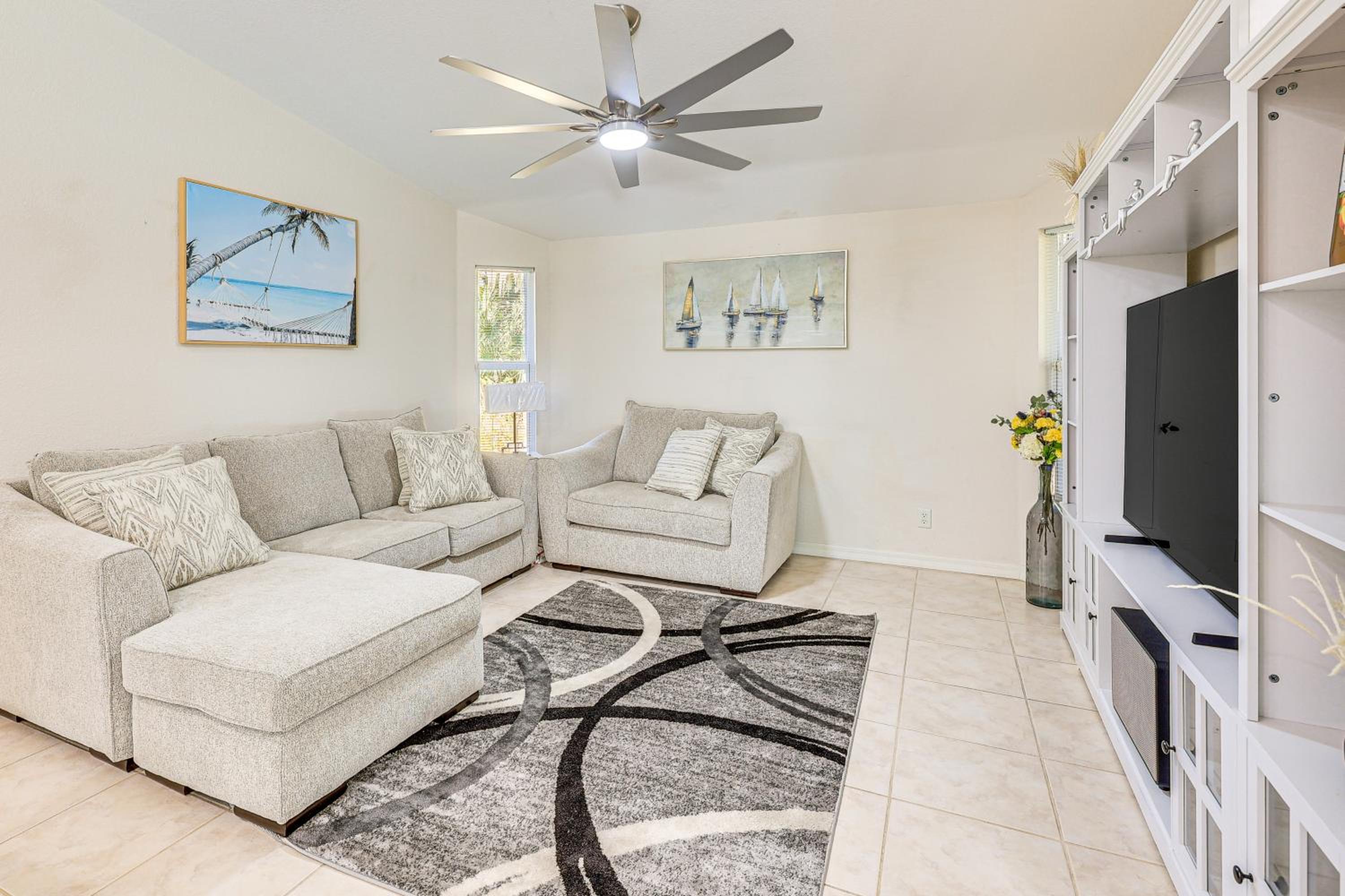 Canal-Front Home with Fishing Dock in Port Charlotte
