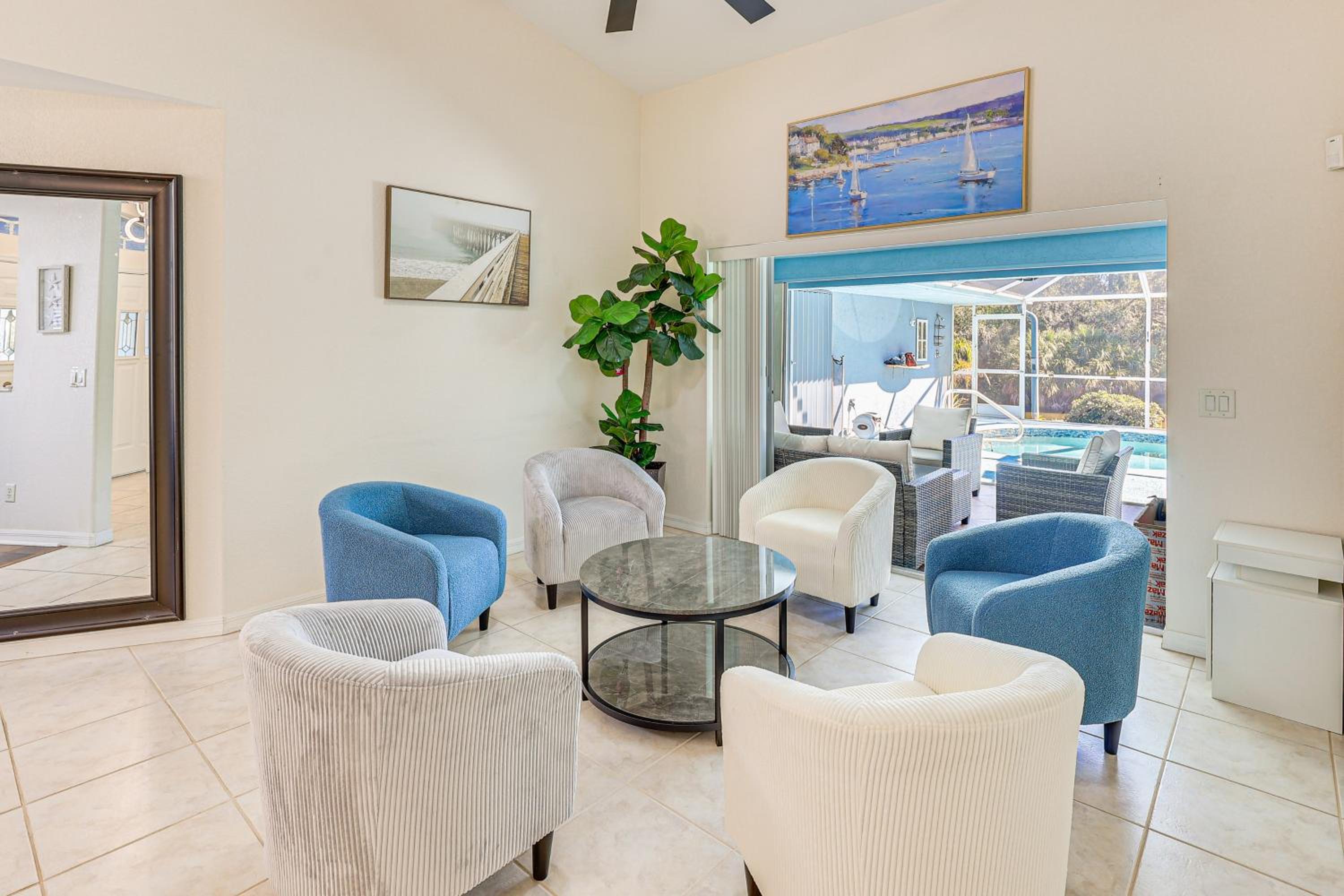 Canal-Front Home with Fishing Dock in Port Charlotte