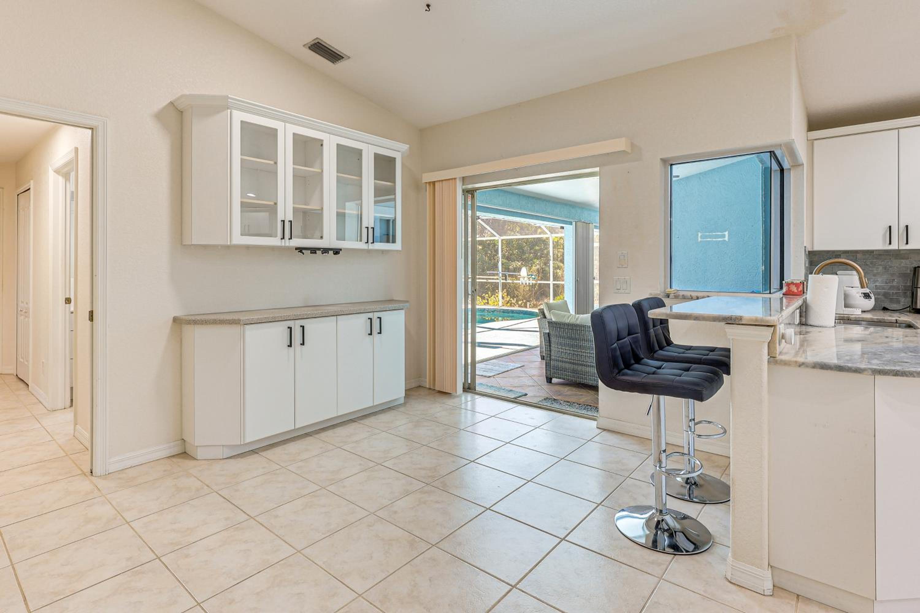 Canal-Front Home with Fishing Dock in Port Charlotte