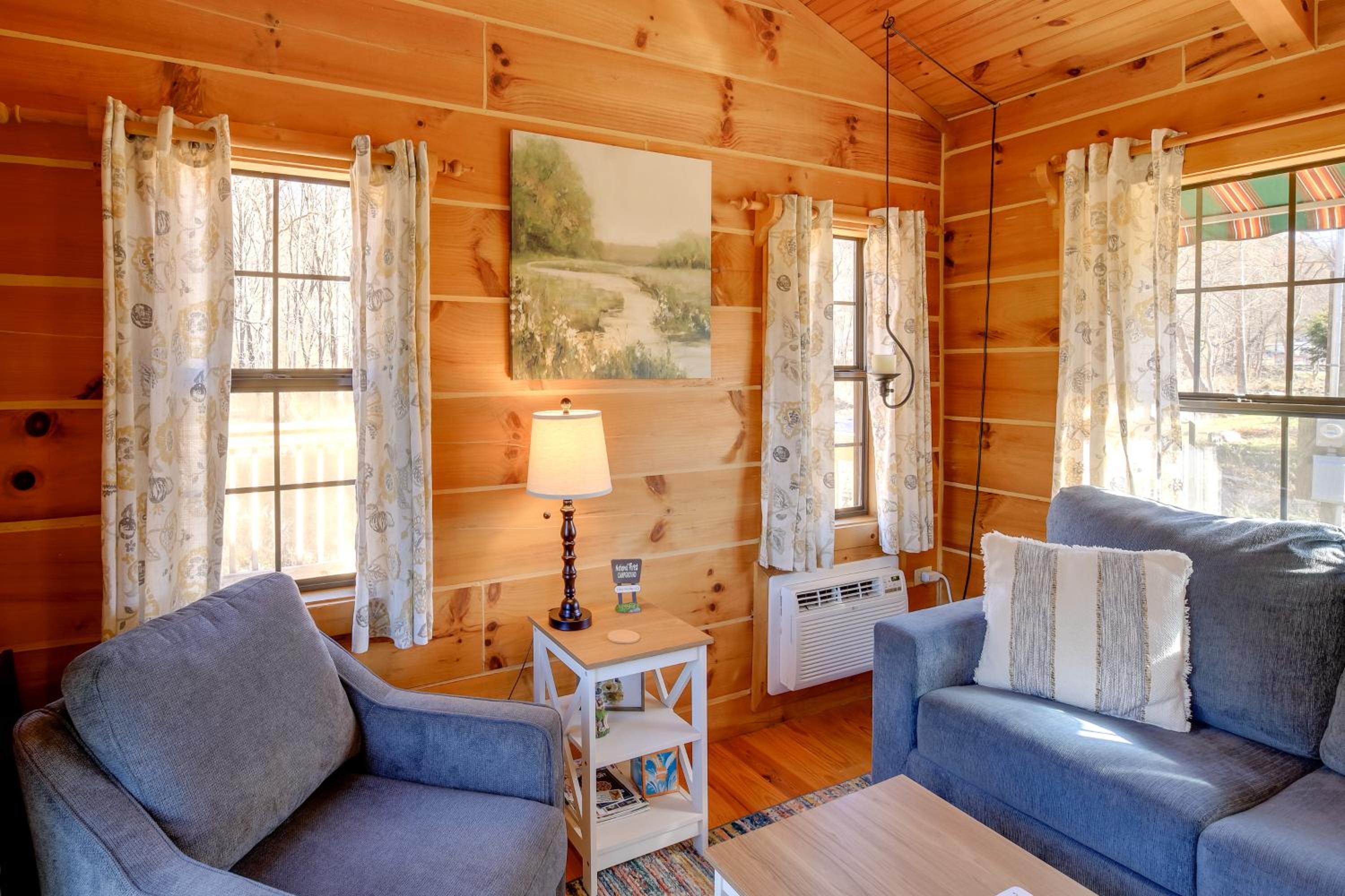 Steps to Virginia Creeper Trail Creekside Retreat