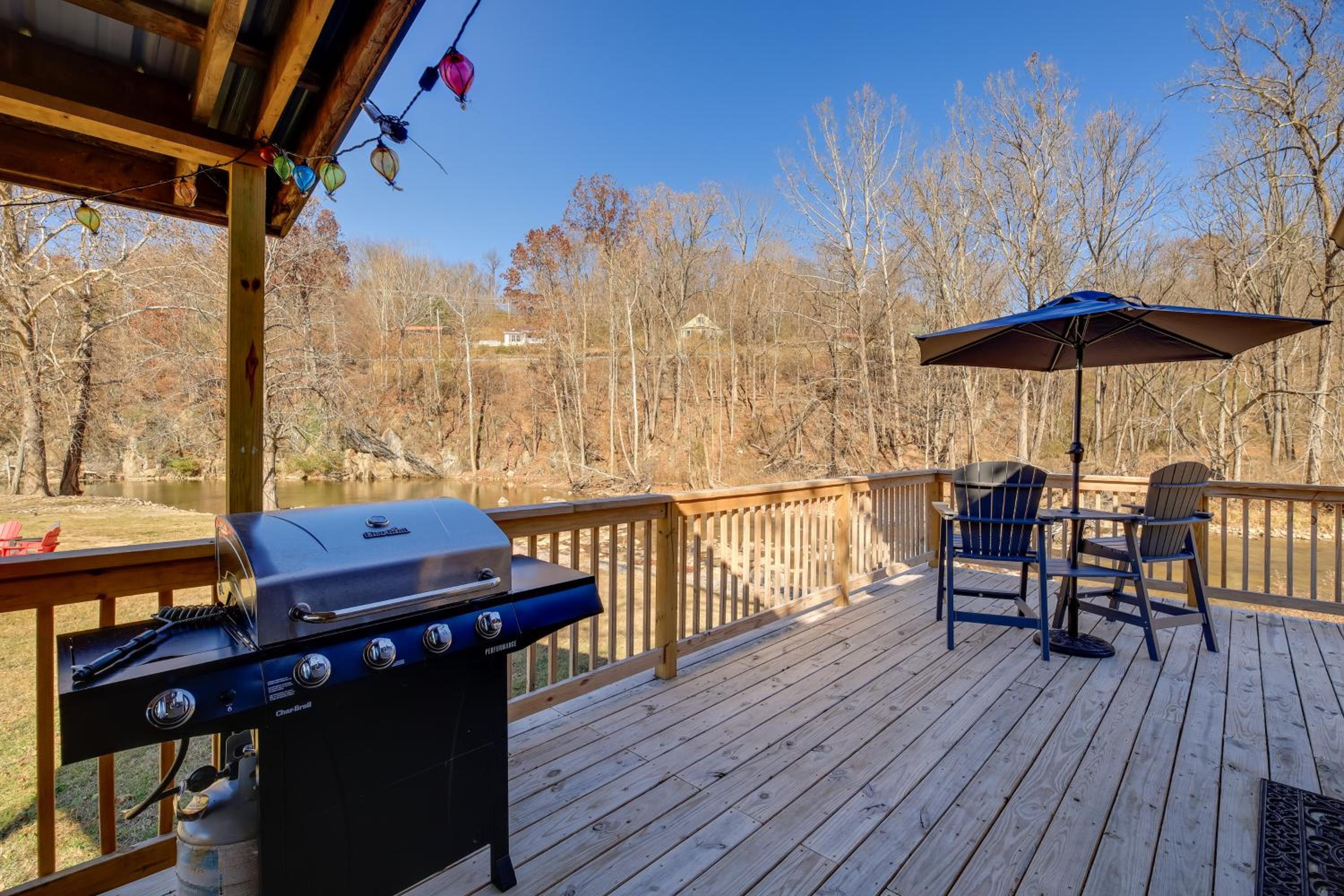 Steps to Virginia Creeper Trail Creekside Retreat