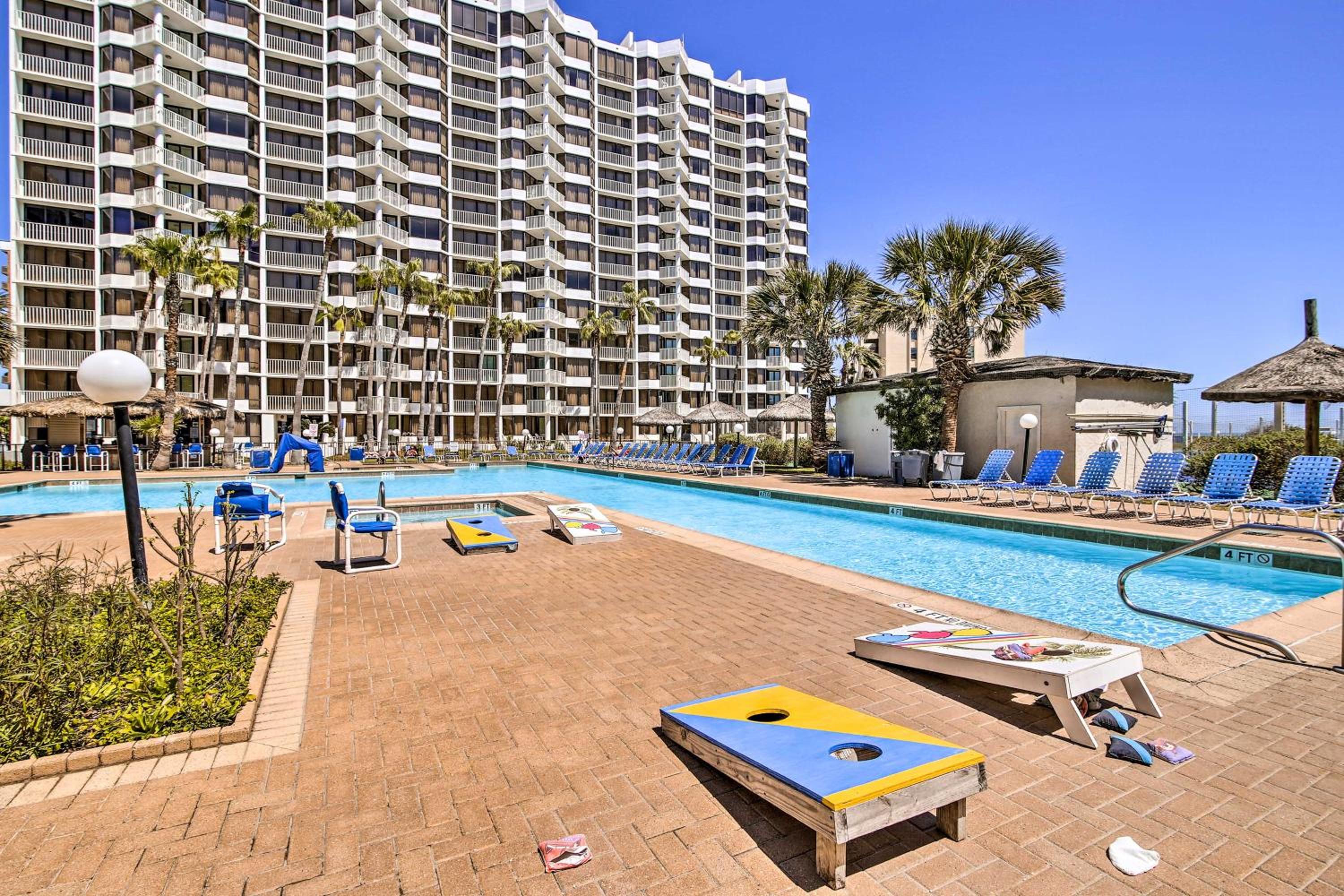 Steps to Sand Resort Escape on South Padre Island