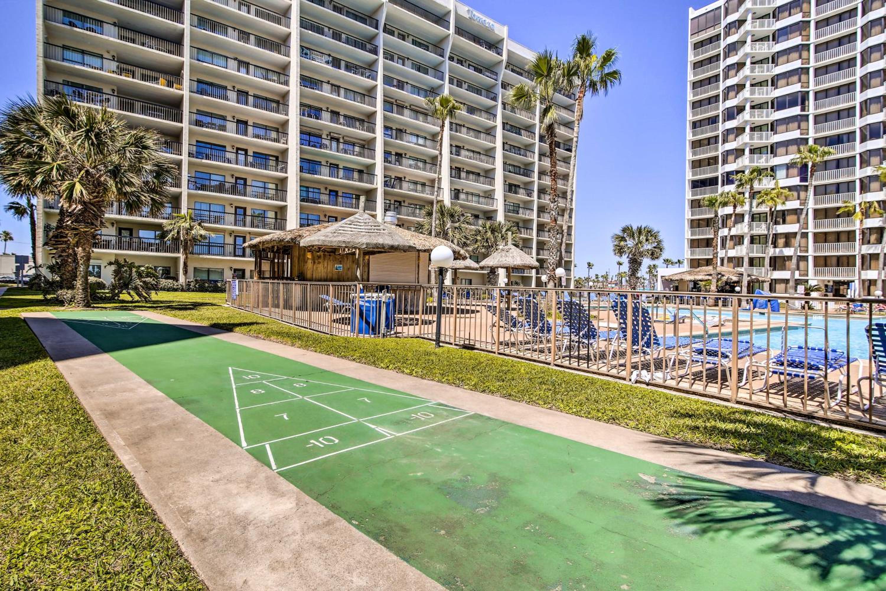 Steps to Sand Resort Escape on South Padre Island