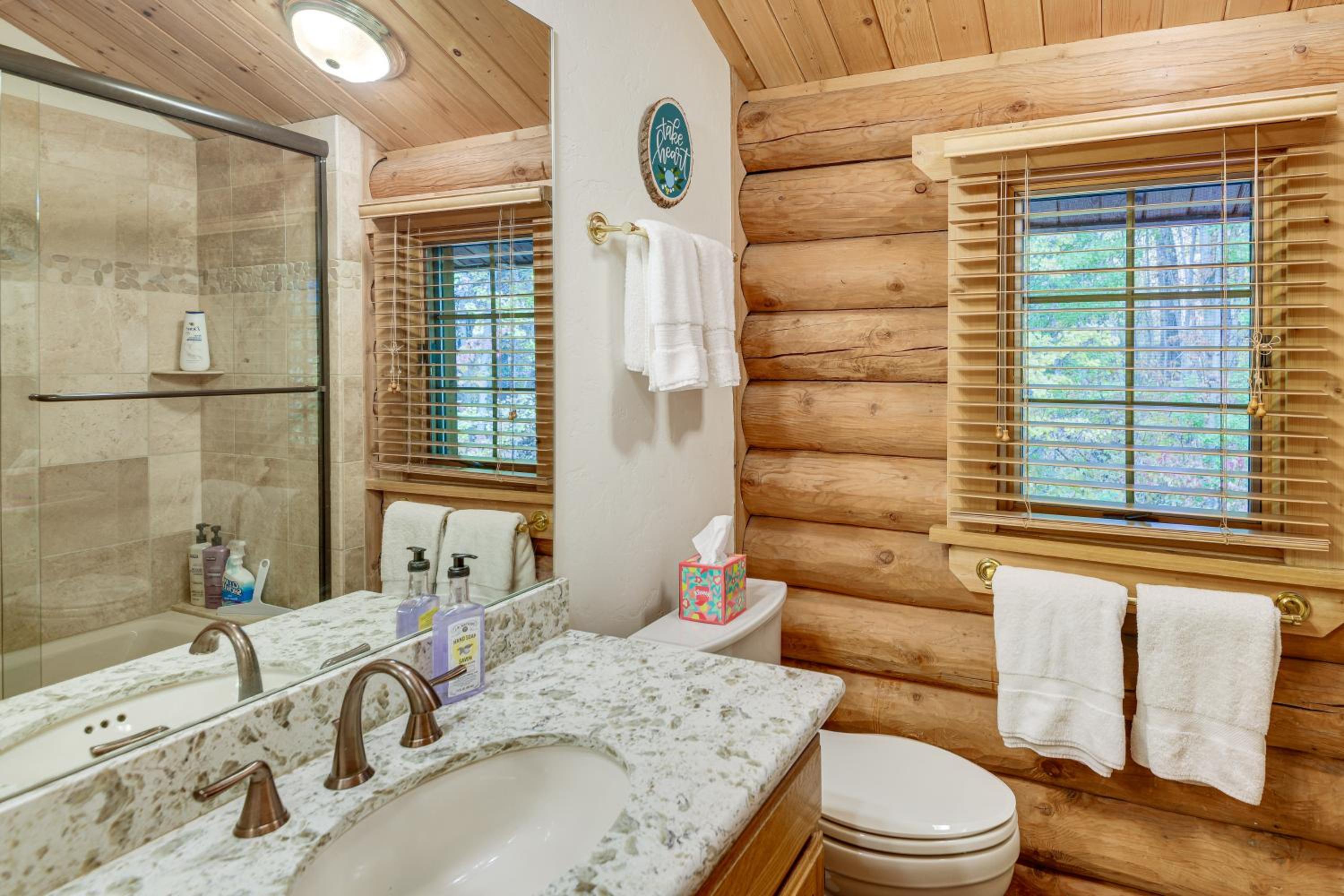 Along Big Wood River Hailey Family Cabin with Yard