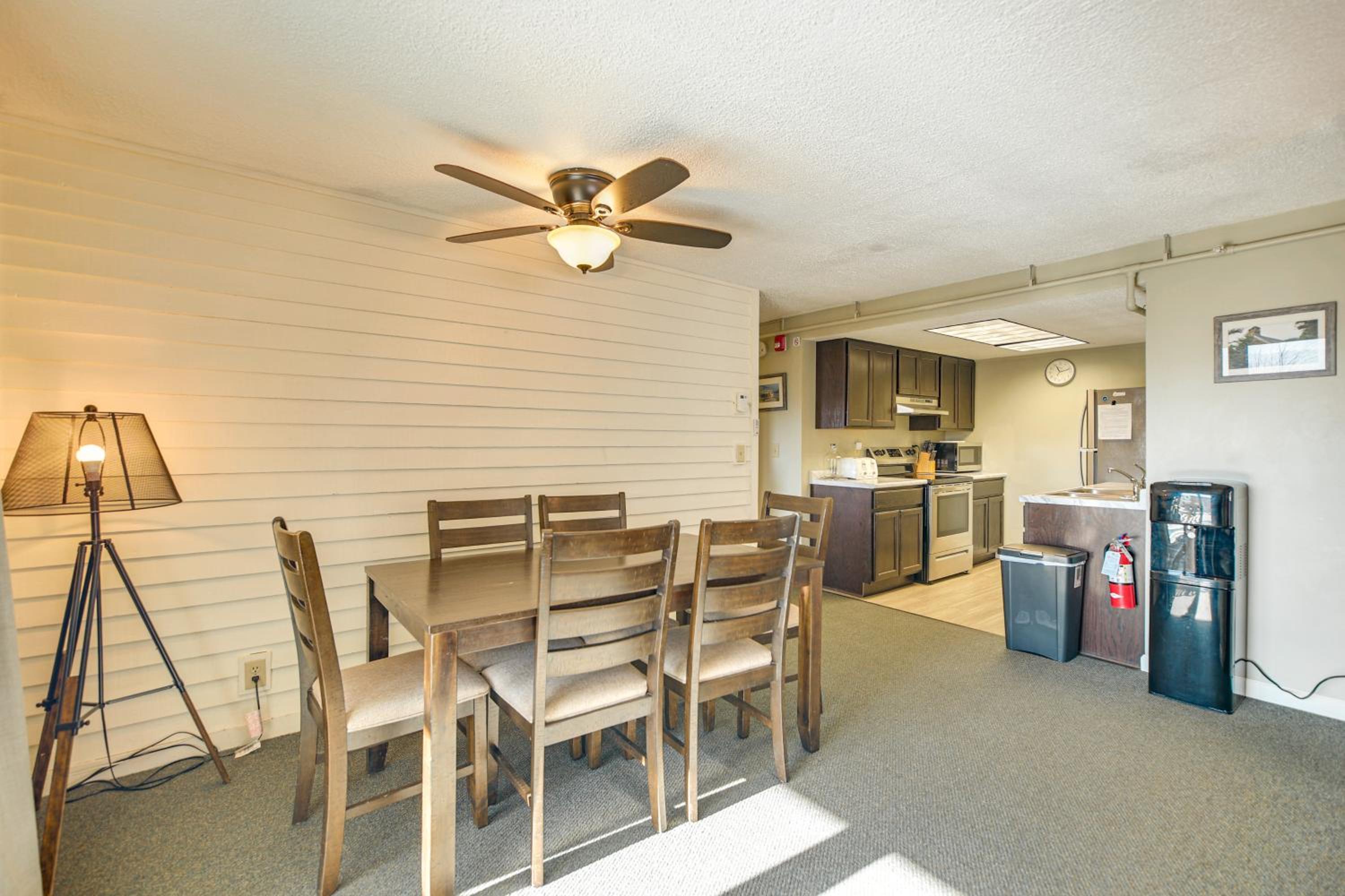 Walk to Ski Shuttle! Mountainside Resort Condo