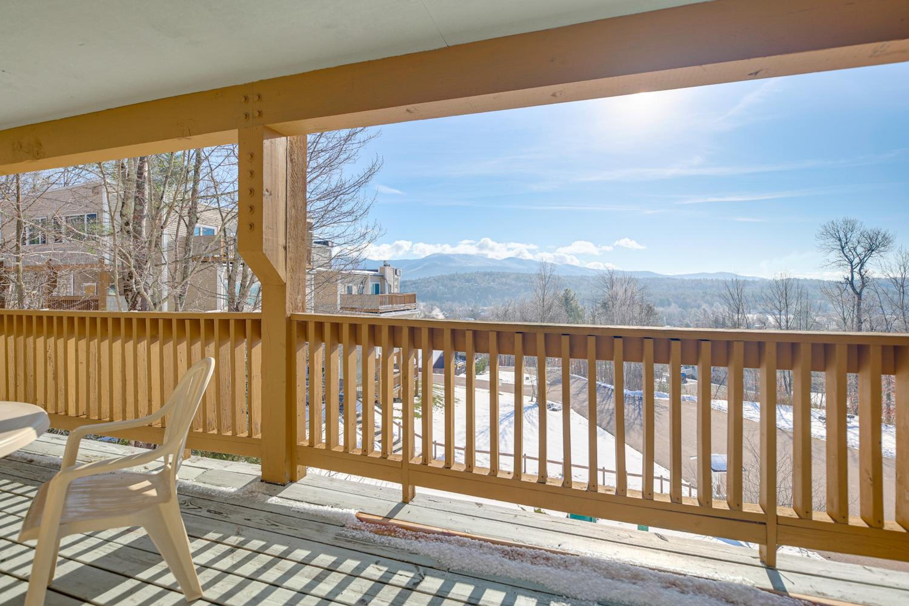 Walk to Ski Shuttle! Mountainside Resort Condo